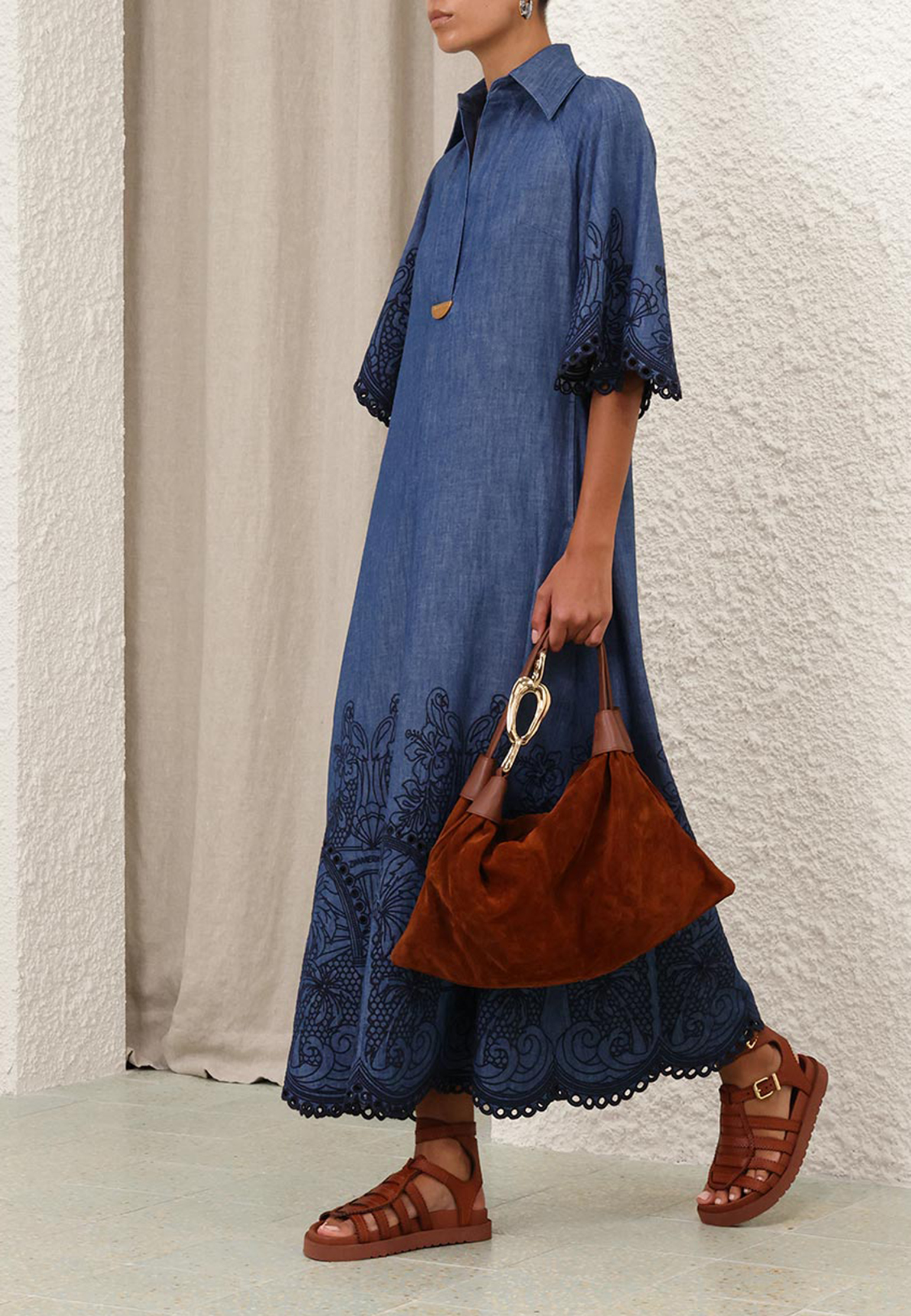 

Платье ZIMMERMANN, Синий, Синий