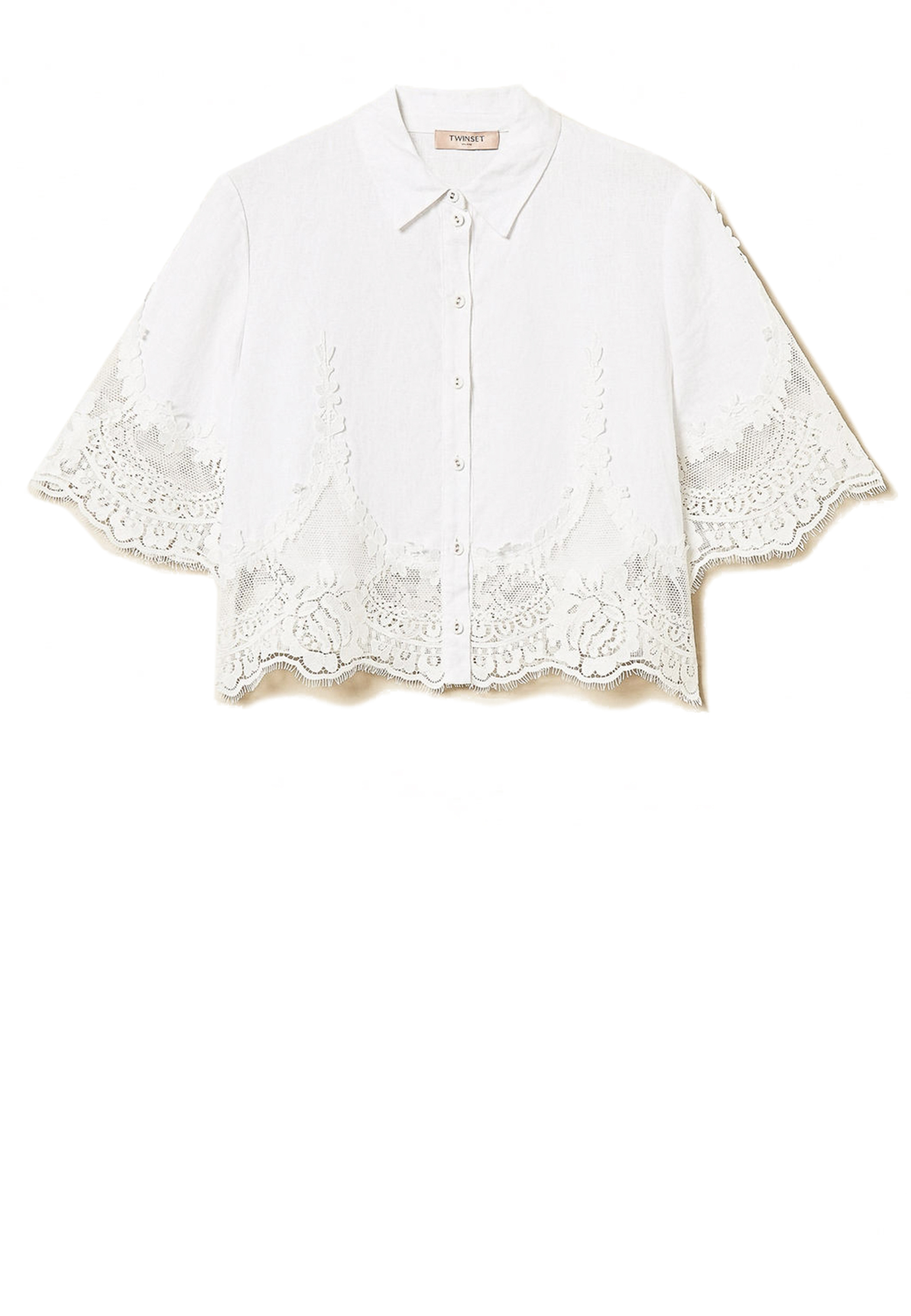 

Блуза TWINSET Milano, Белый, Белый