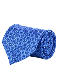 Голубой галстук с градиентом STEFANO RICCI