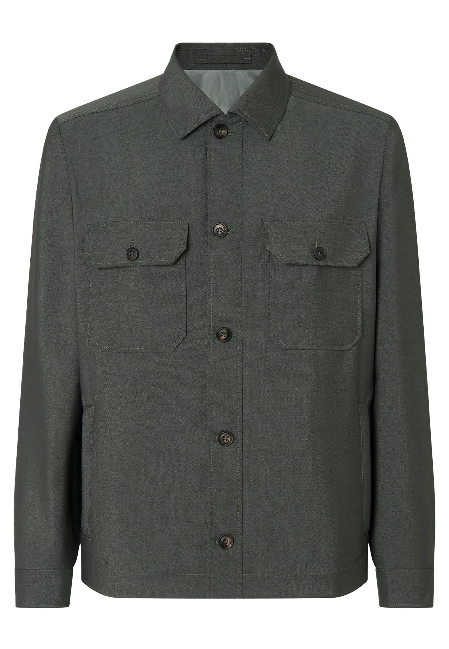 Рубашка CORNELIANI Зеленый, размер 58