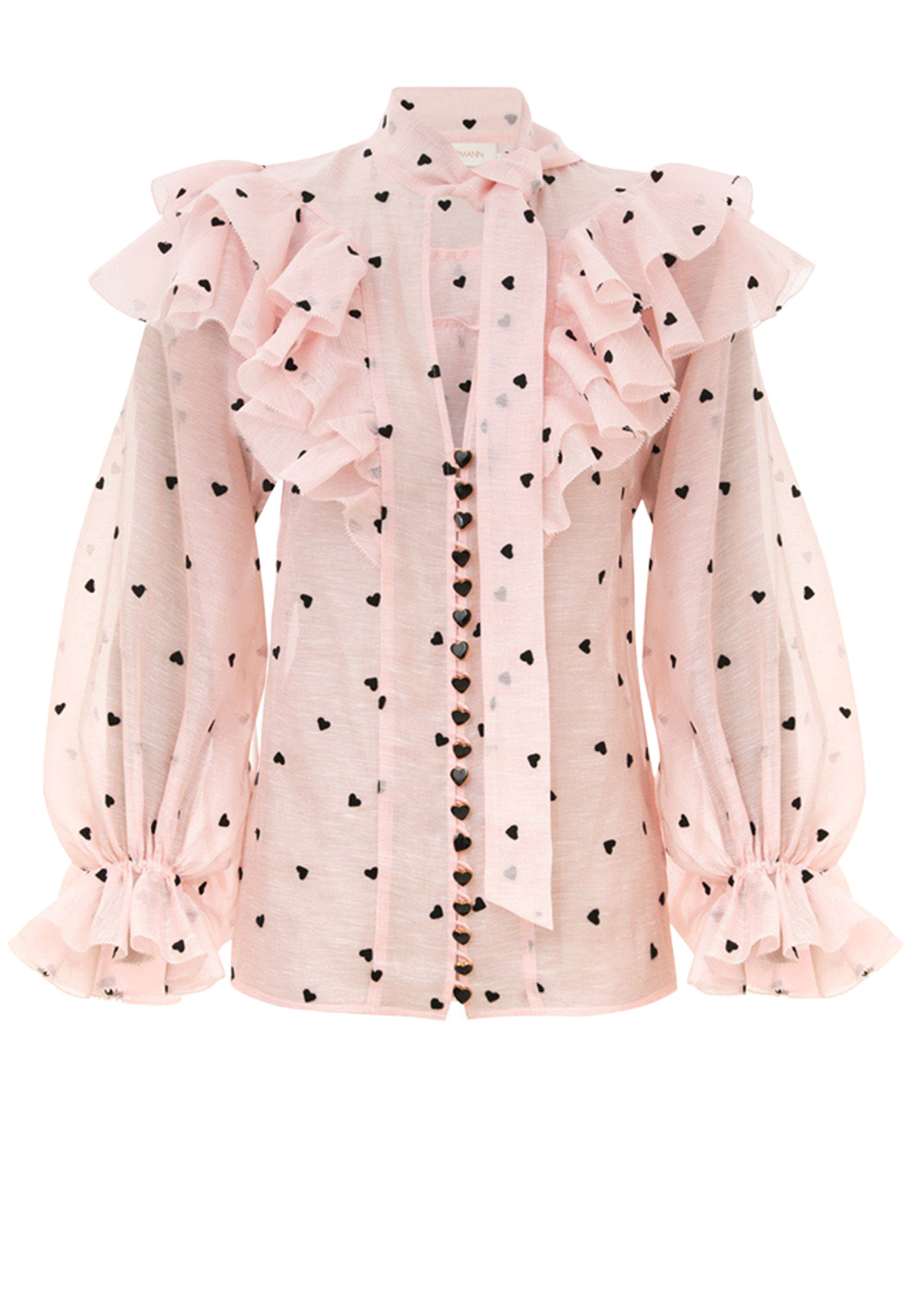 

Блуза ZIMMERMANN, Розовый, Розовый