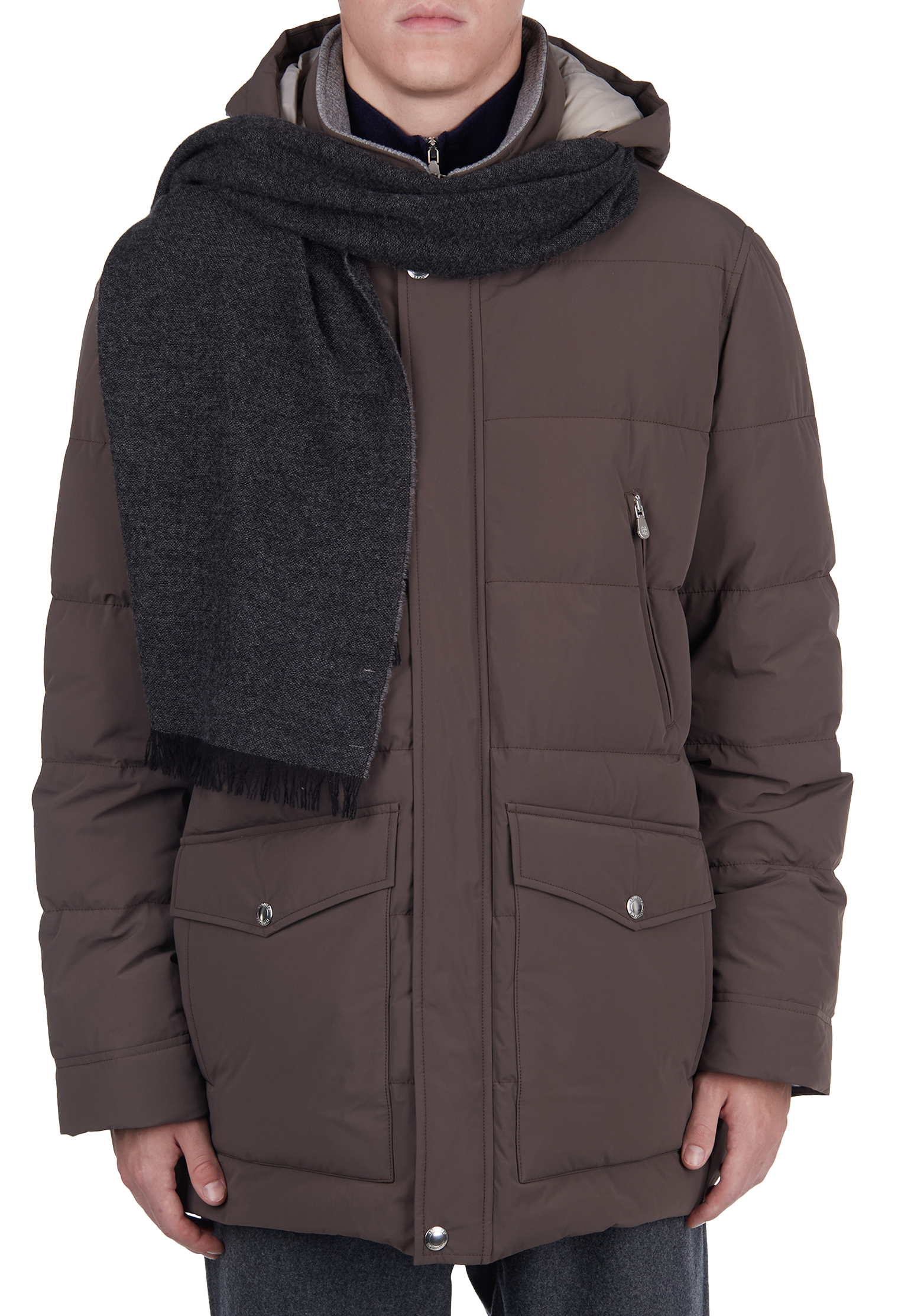 

Шарф PASHMERE, Серый, Серый