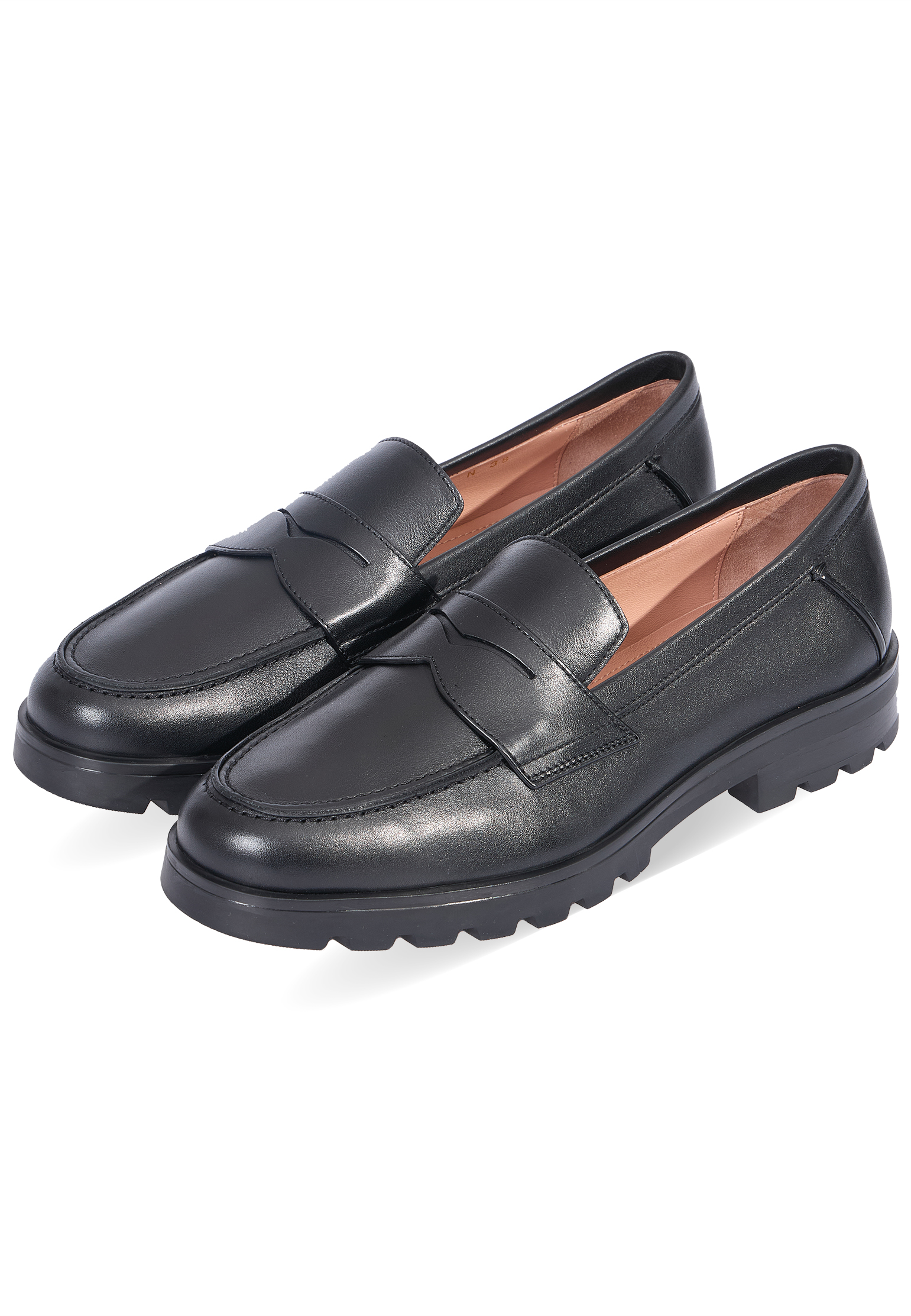 

Лоферы SANTONI, Черный, Черный