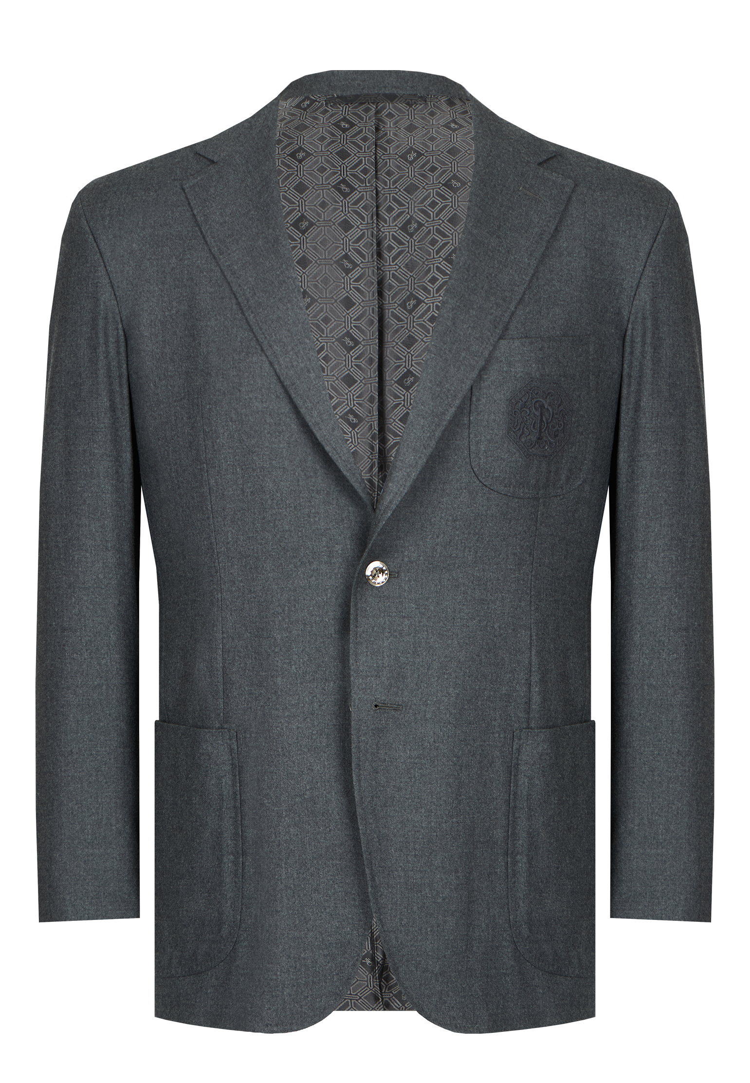 Пиджак STEFANO RICCI Серый, размер 52