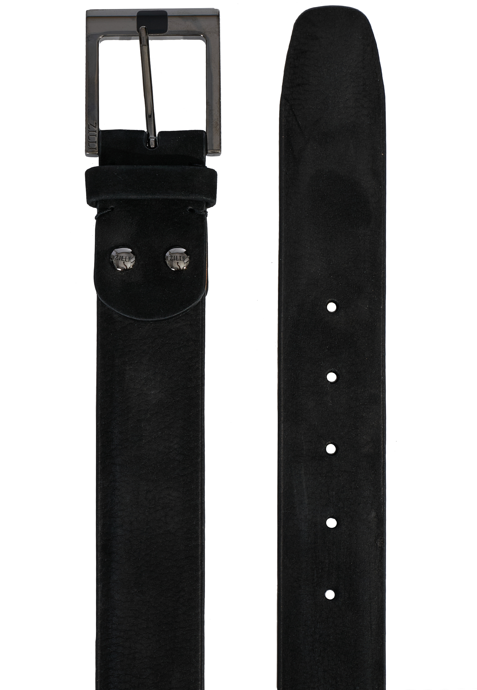 

Ремень ZILLI, Черный, Черный