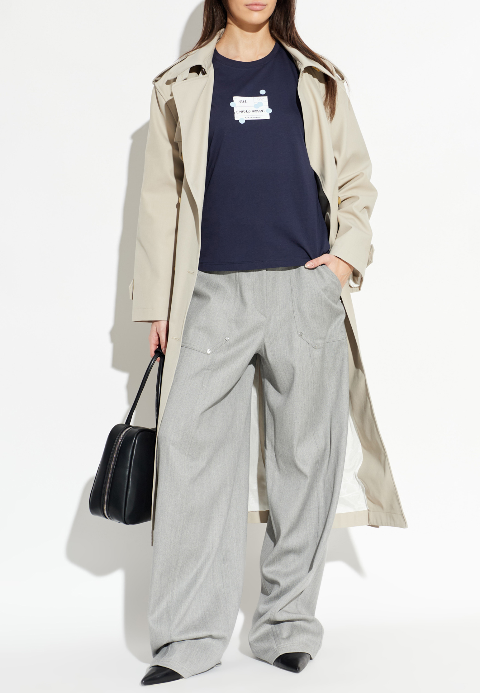 

Футболка EMPORIO ARMANI, Синий, Синий