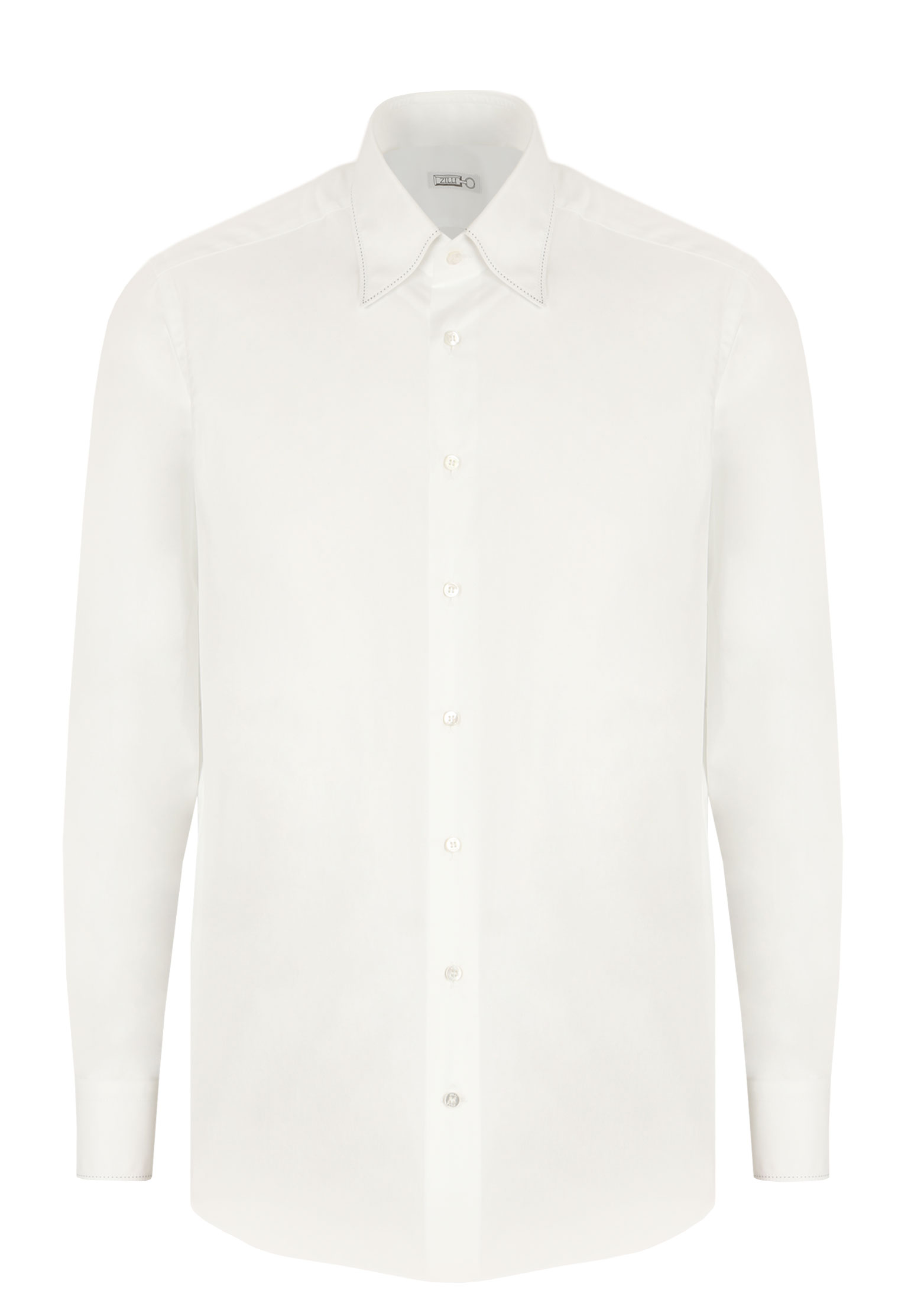 Рубашка ZILLI Белый, размер 43 170056 - фото 1