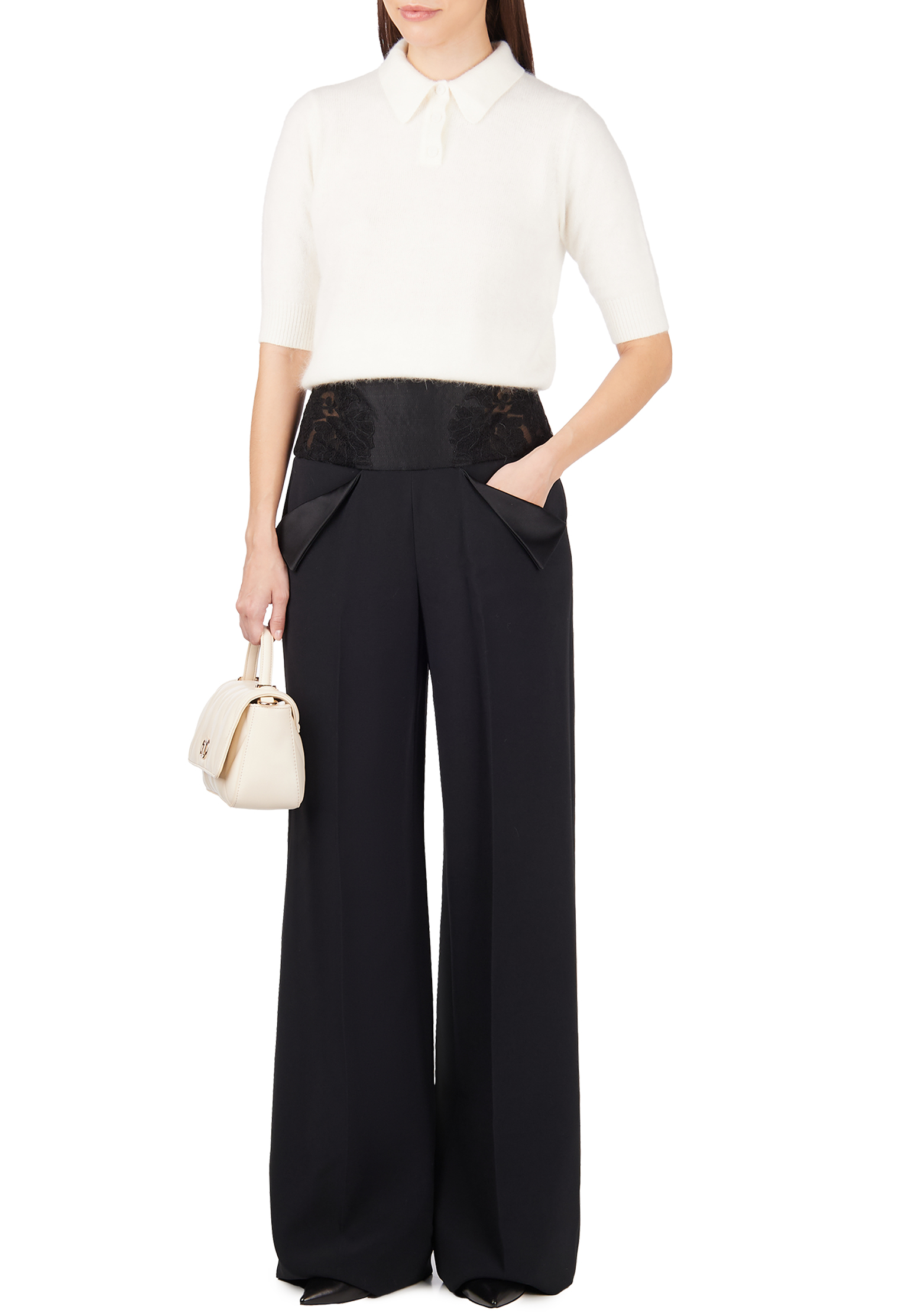 

Брюки ERMANNO SCERVINO, Черный, Черный