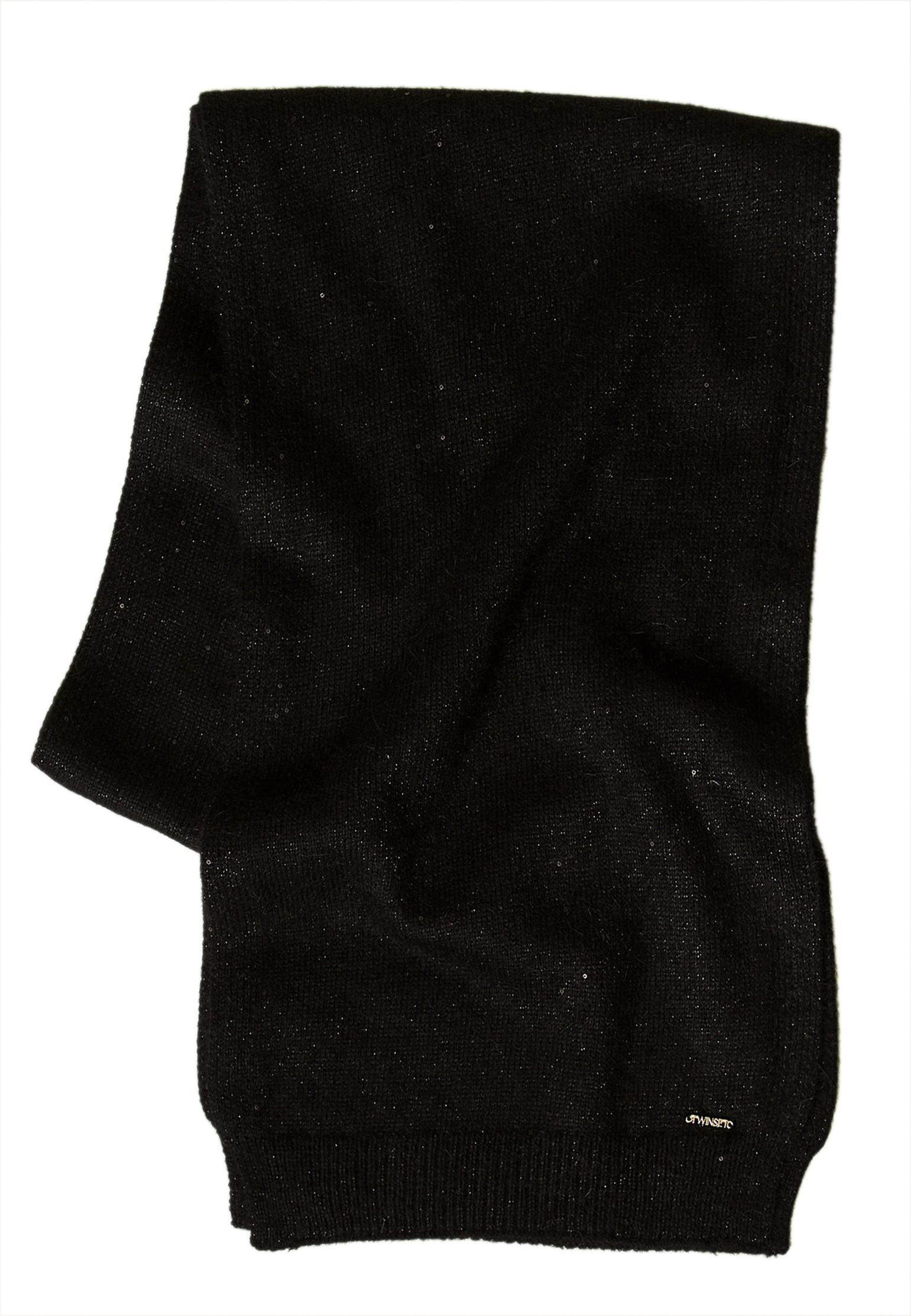 

Шарф TWINSET Milano, Черный, Черный