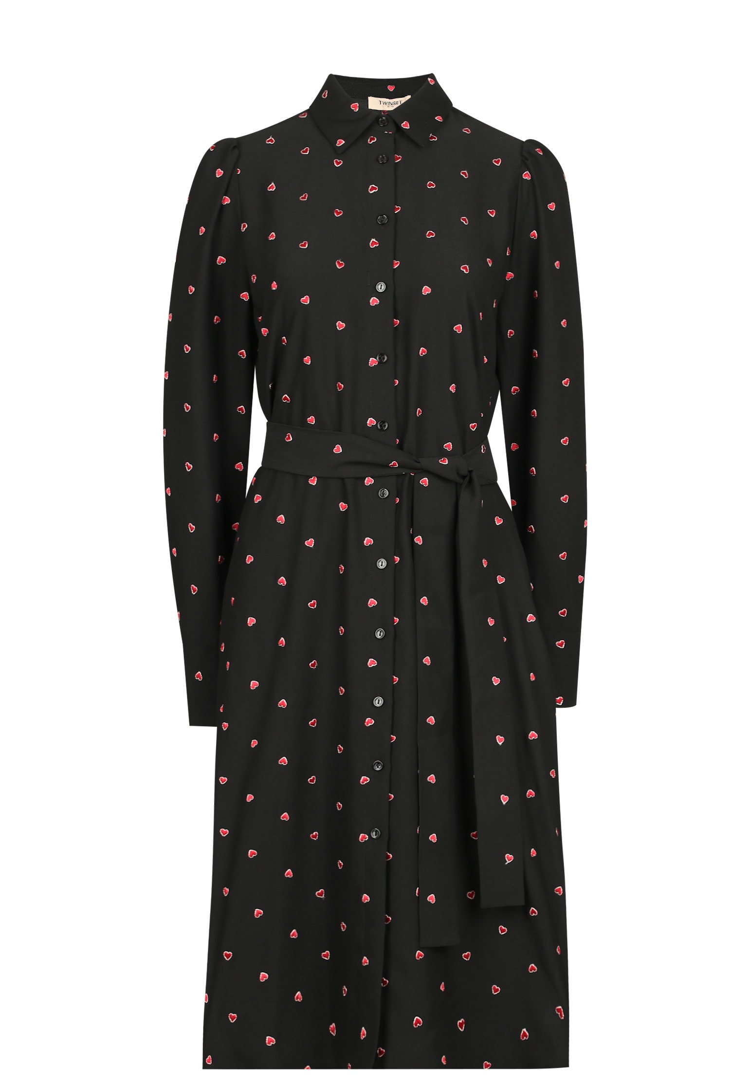 Платье TWINSET Milano Черный, размер 42 144829 - фото 1