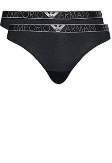 Комплект черных трусов EMPORIO ARMANI Underwear