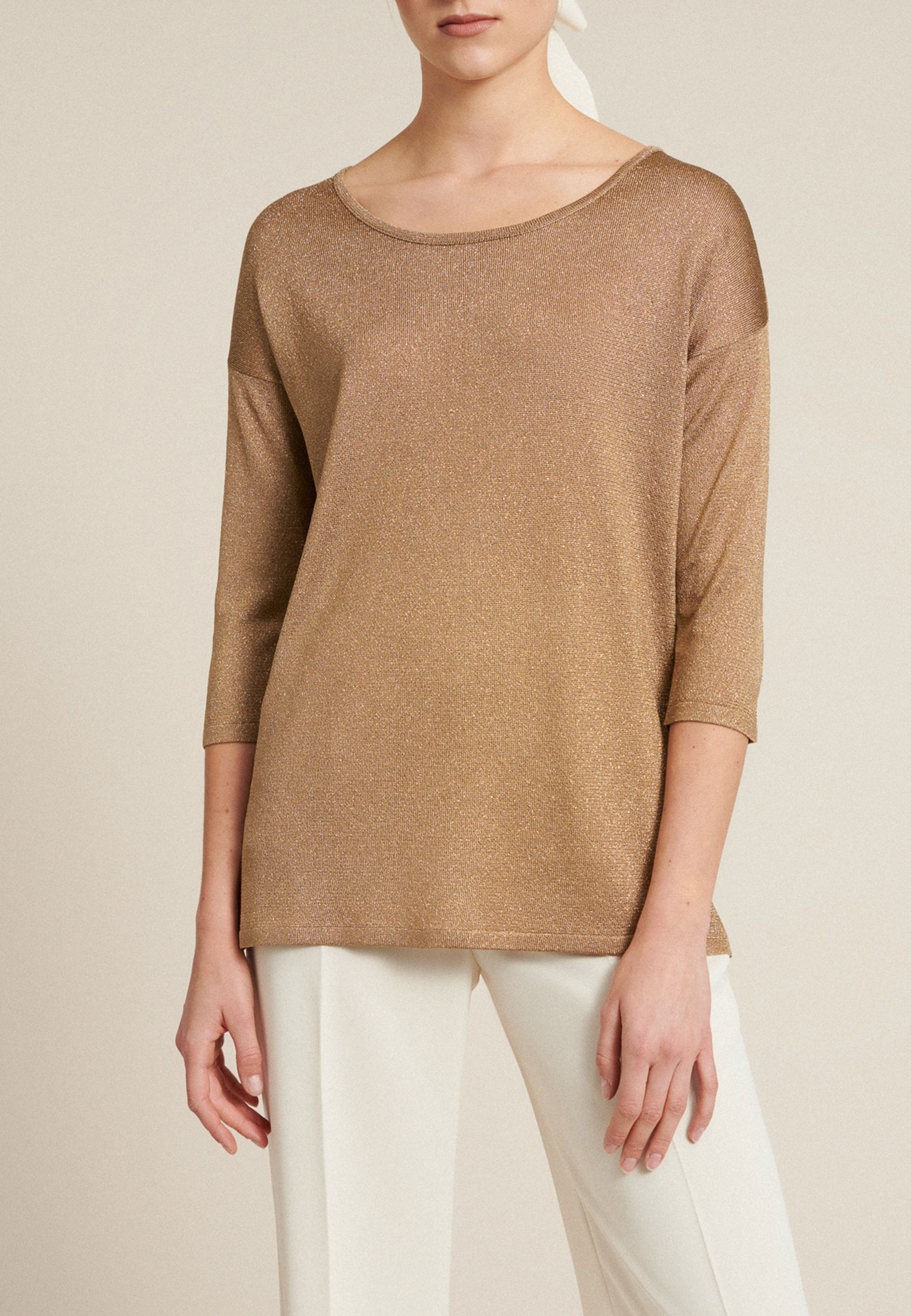 

Джемпер LUISA SPAGNOLI, Коричневый, Коричневый