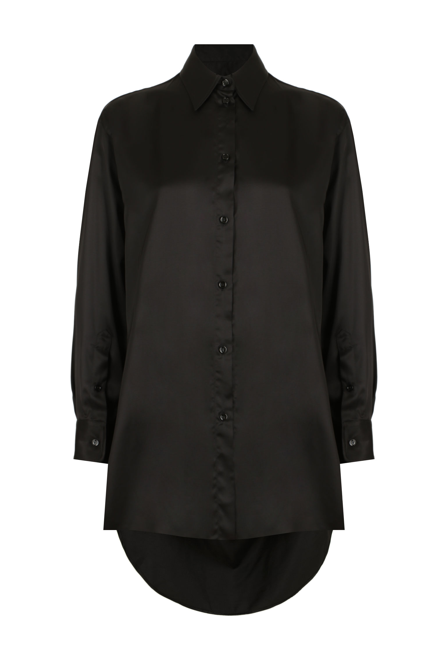 Рубашка MM6 Maison Margiela Черный, размер 42 164250 - фото 1