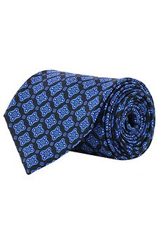Синий галстук STEFANO RICCI