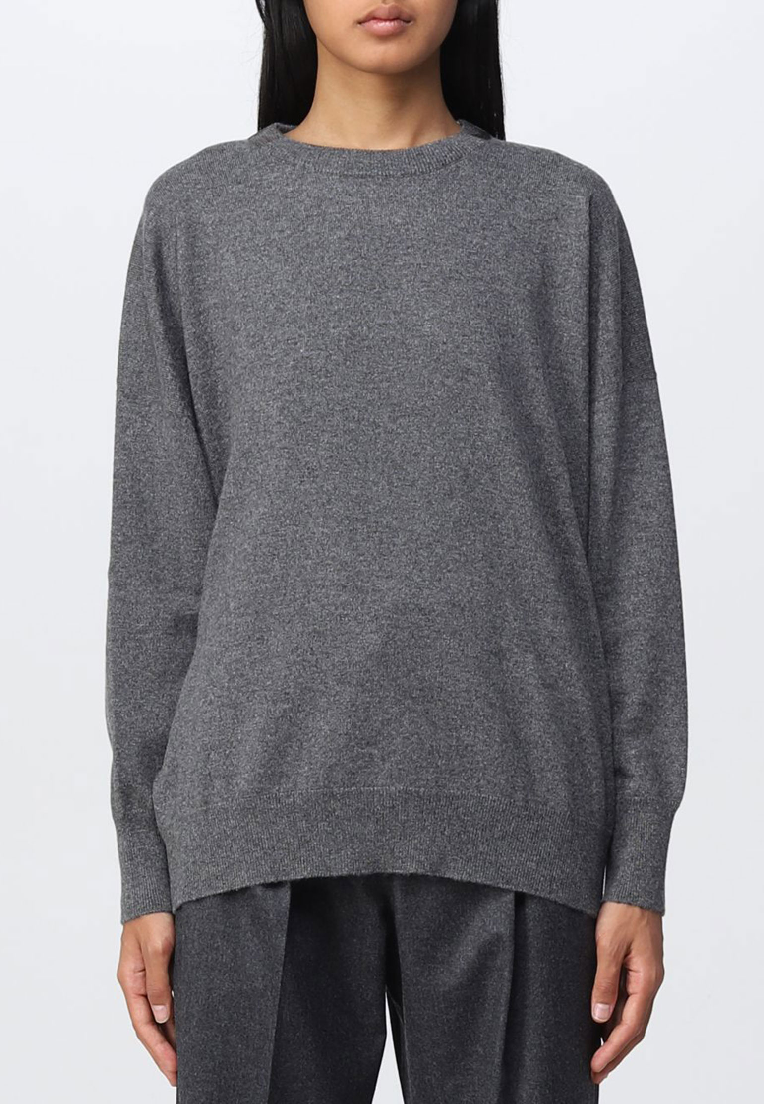 Пуловер BRUNELLO CUCINELLI Серый, размер L