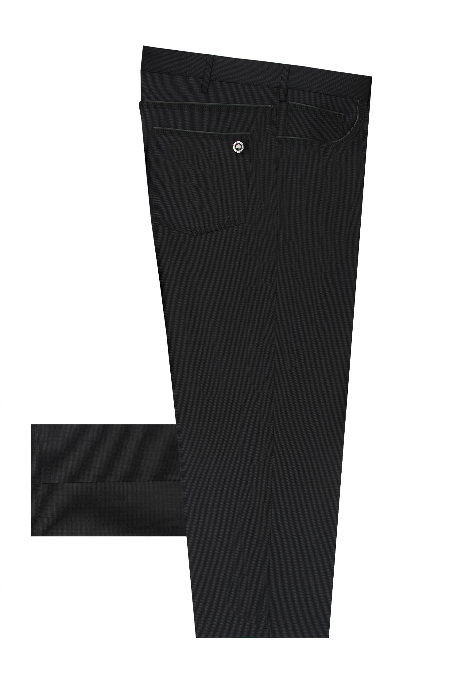 Шерстяные брюки STEFANO RICCI Черный, размер 54