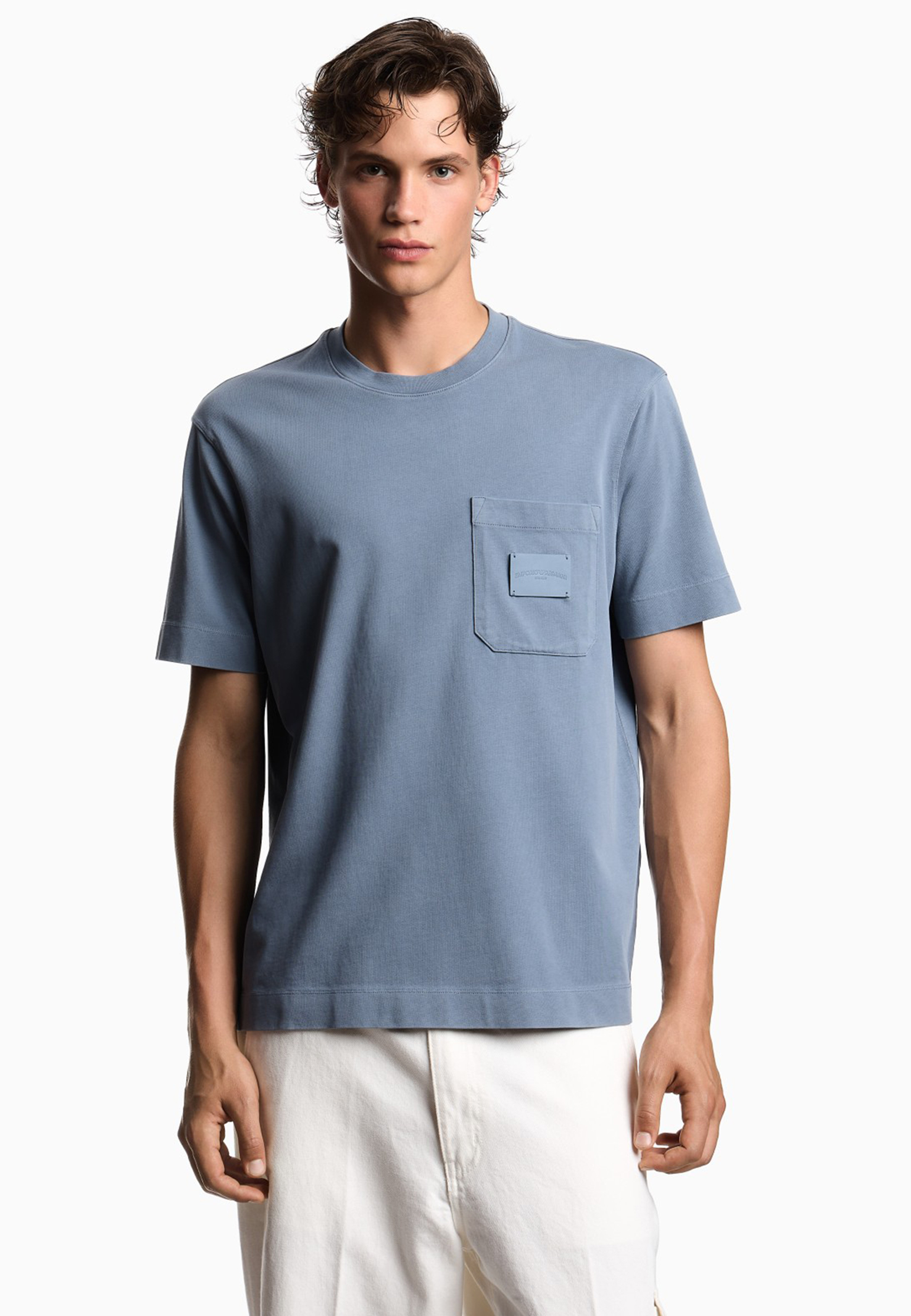 

Футболка EMPORIO ARMANI, Голубой, Голубой