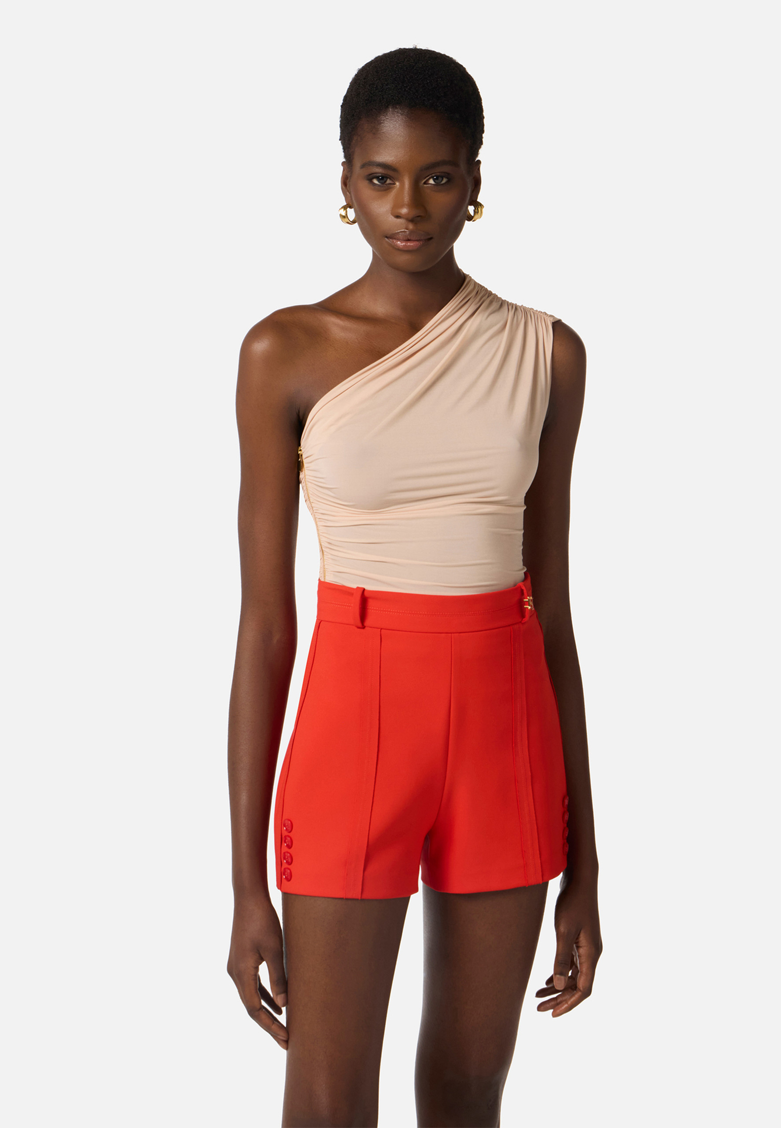 

Топ ELISABETTA FRANCHI, Бежевый, Бежевый