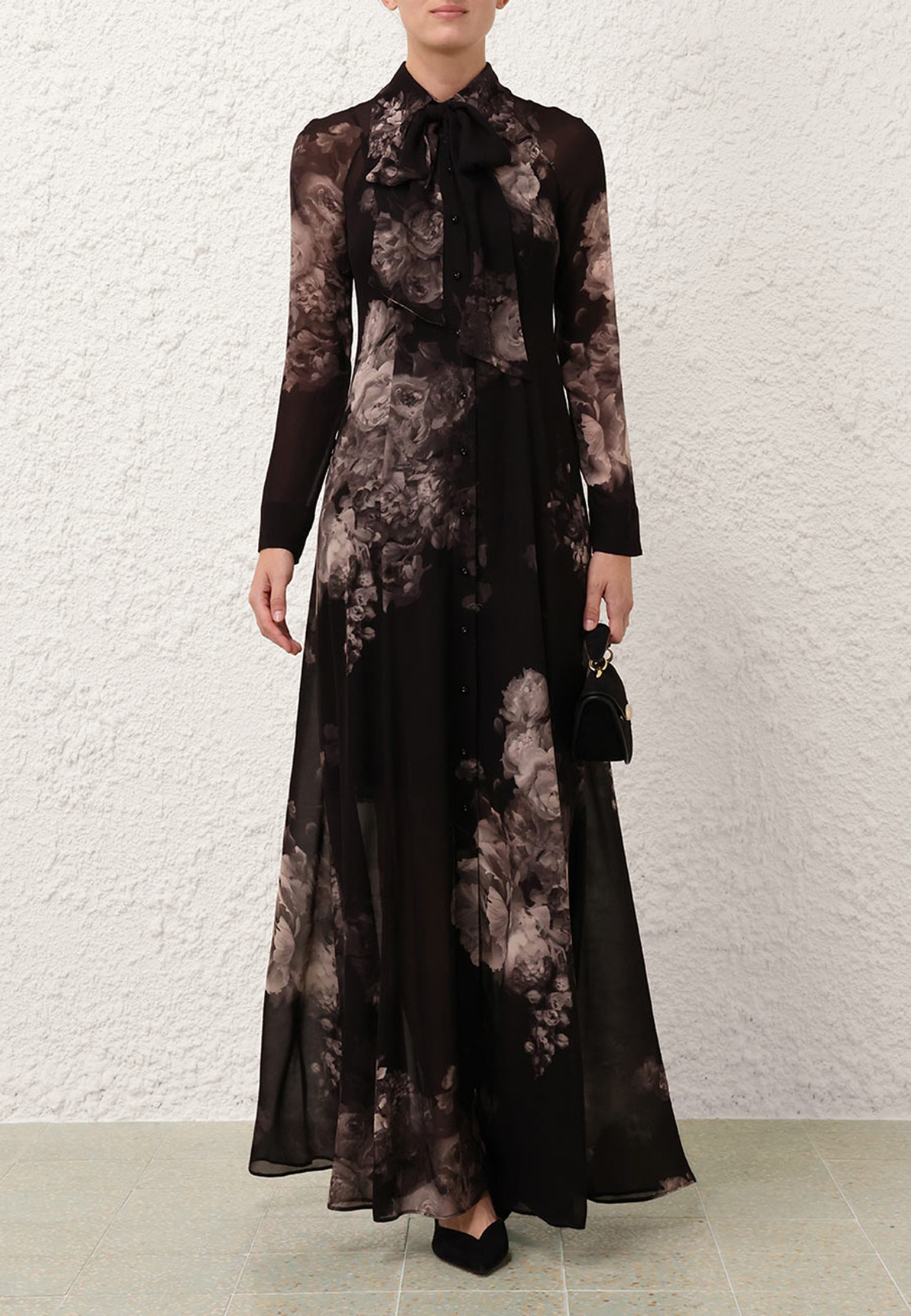 

Платье ZIMMERMANN, Черный, Черный