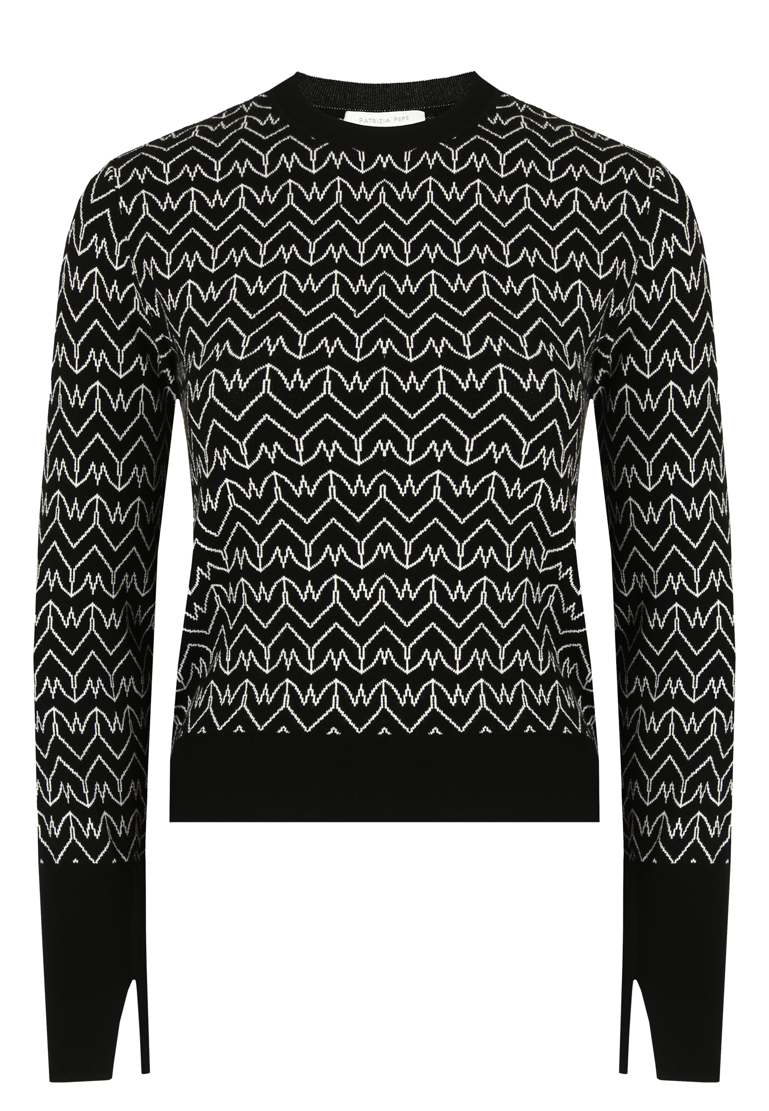 Пуловер PATRIZIA PEPE Черный, размер 1 172041 - фото 1