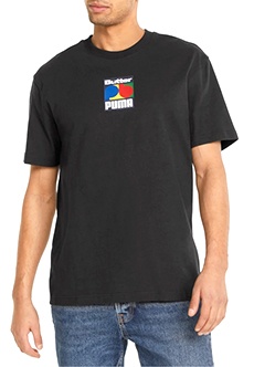 Хлопковая футболка с логотипом PUMA