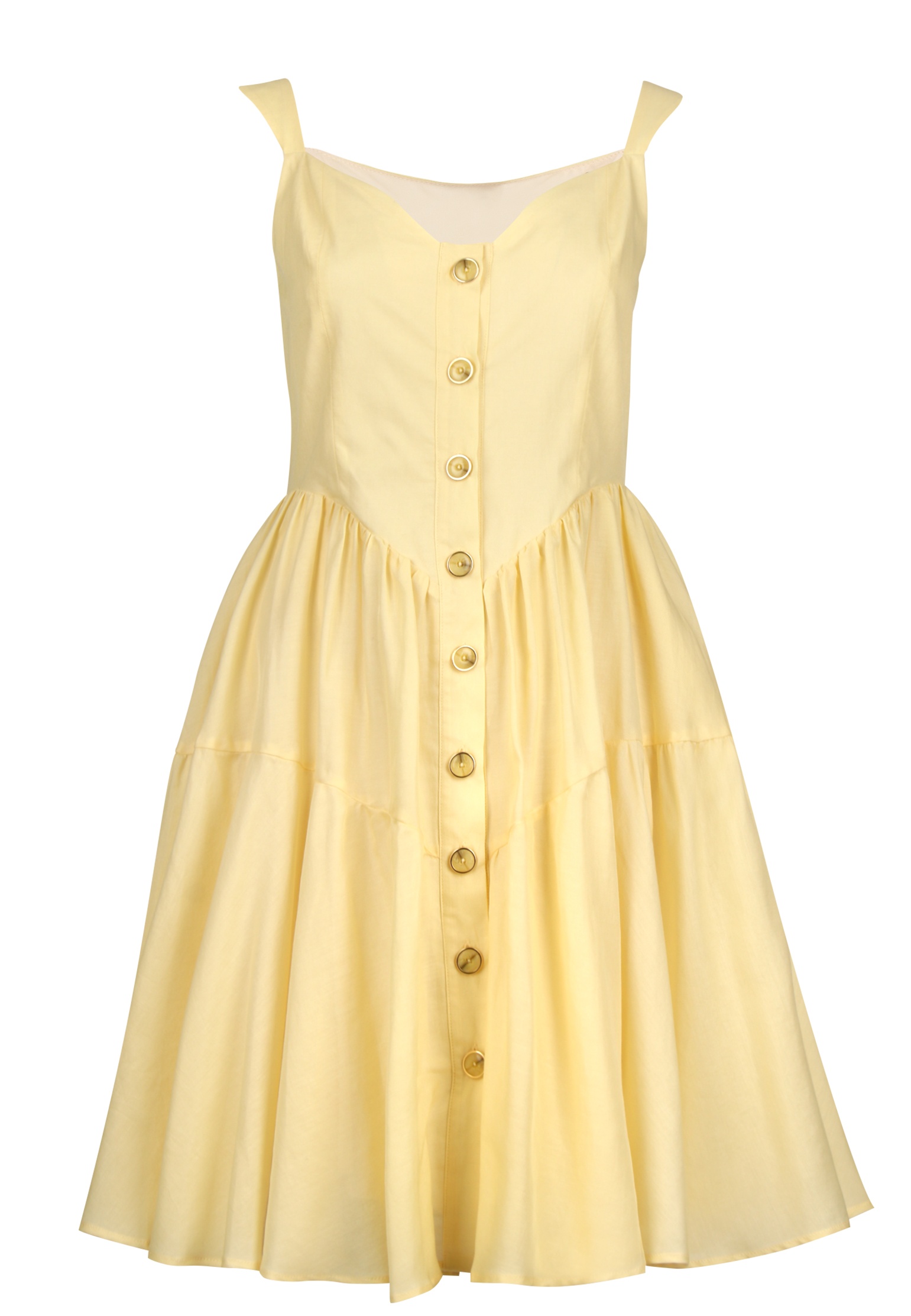 Платье MAX&MOI Желтый, размер 36 140639 - фото 1
