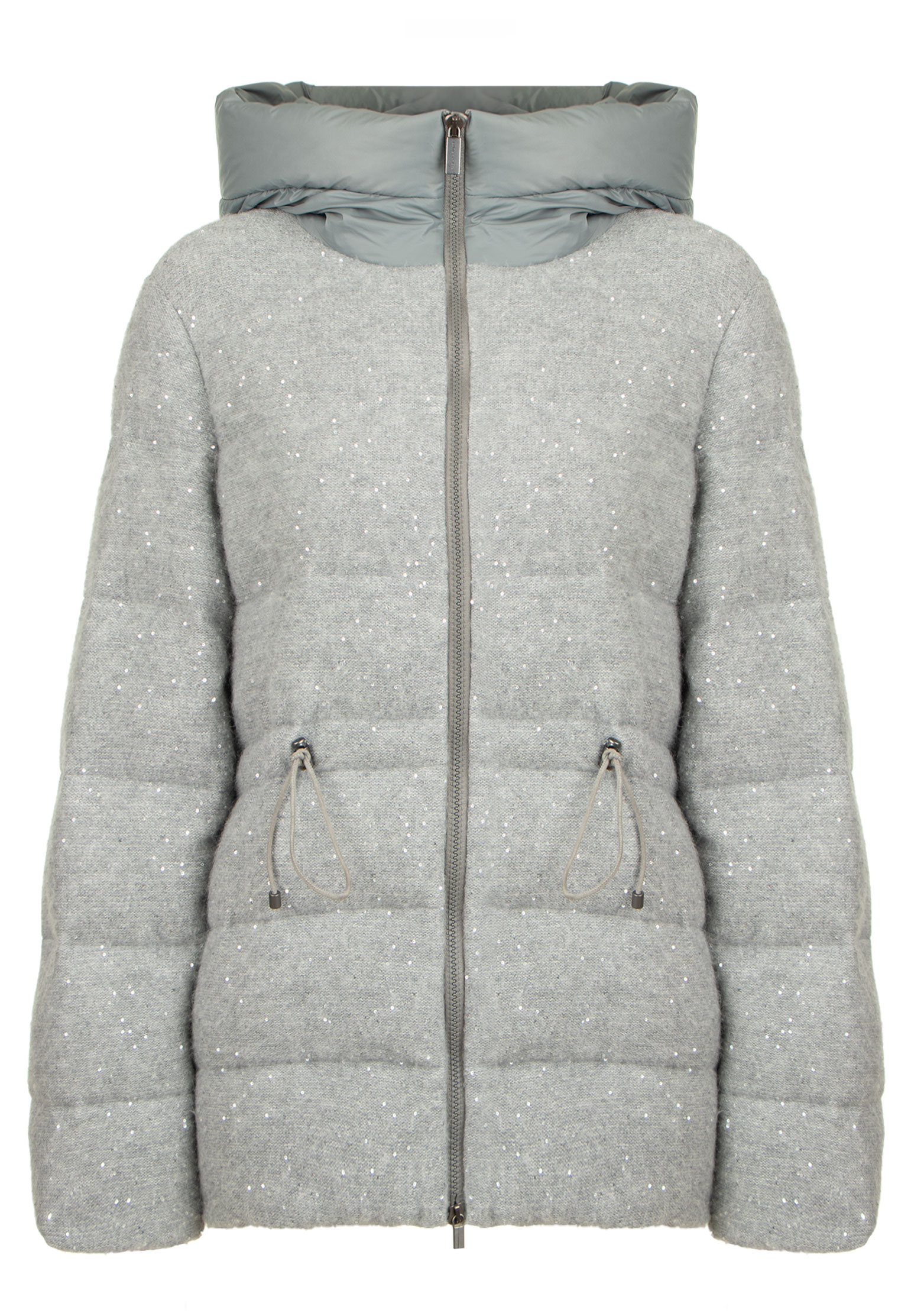 

Пуховик FABIANA FILIPPI, Серый, Серый