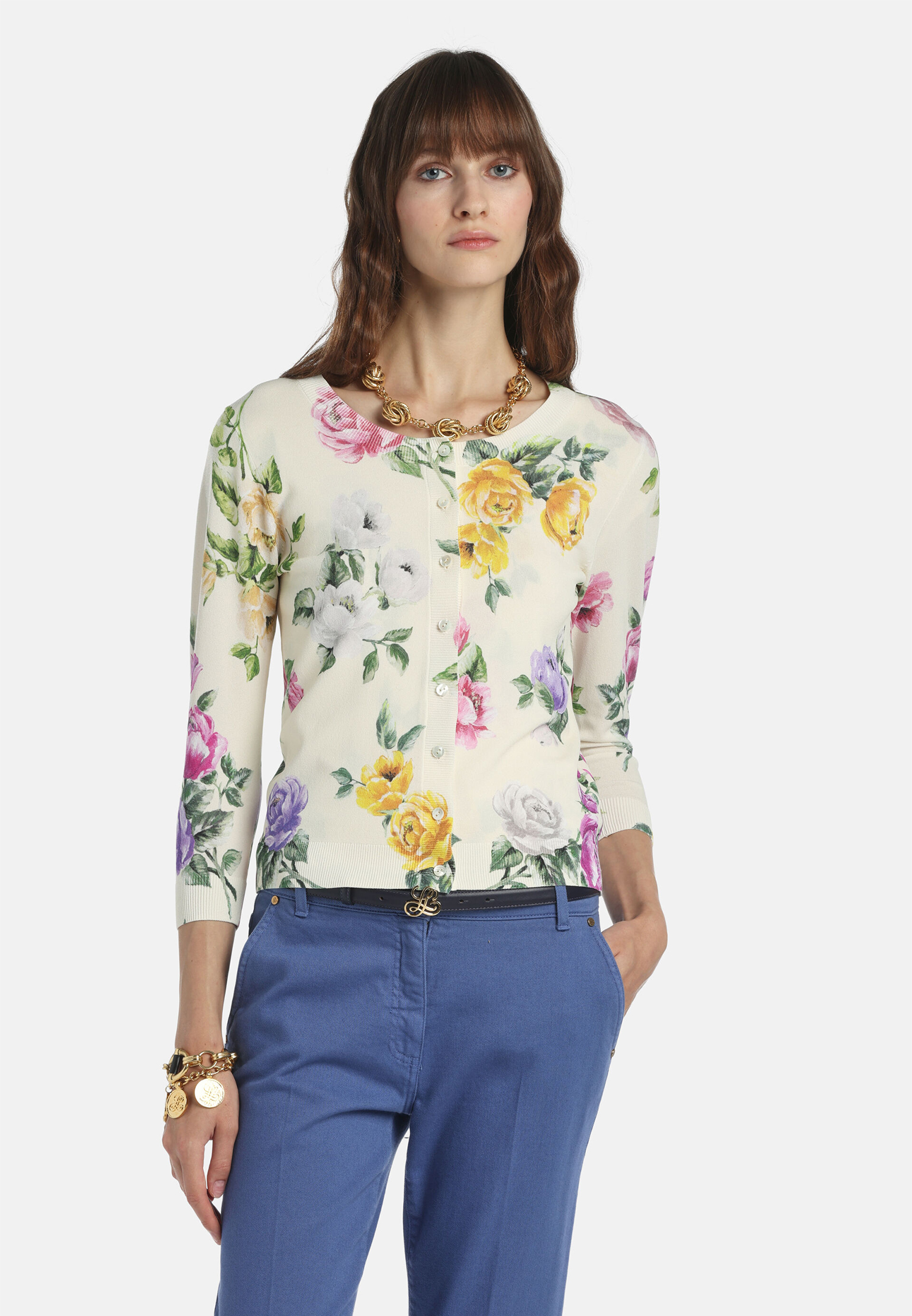 

Кардиган LUISA SPAGNOLI, Разноцветный, Разноцветный