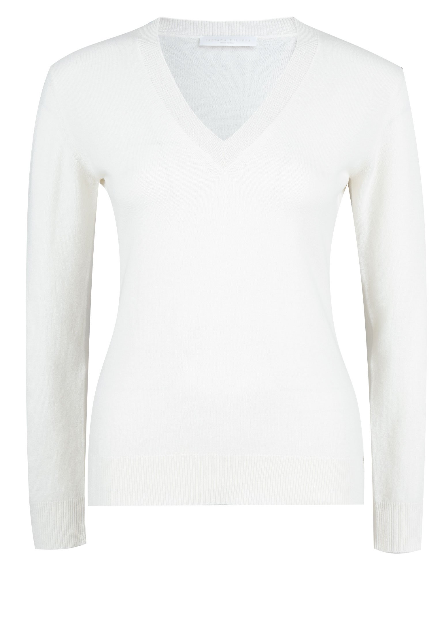 Пуловер FABIANA FILIPPI Белый, размер 46