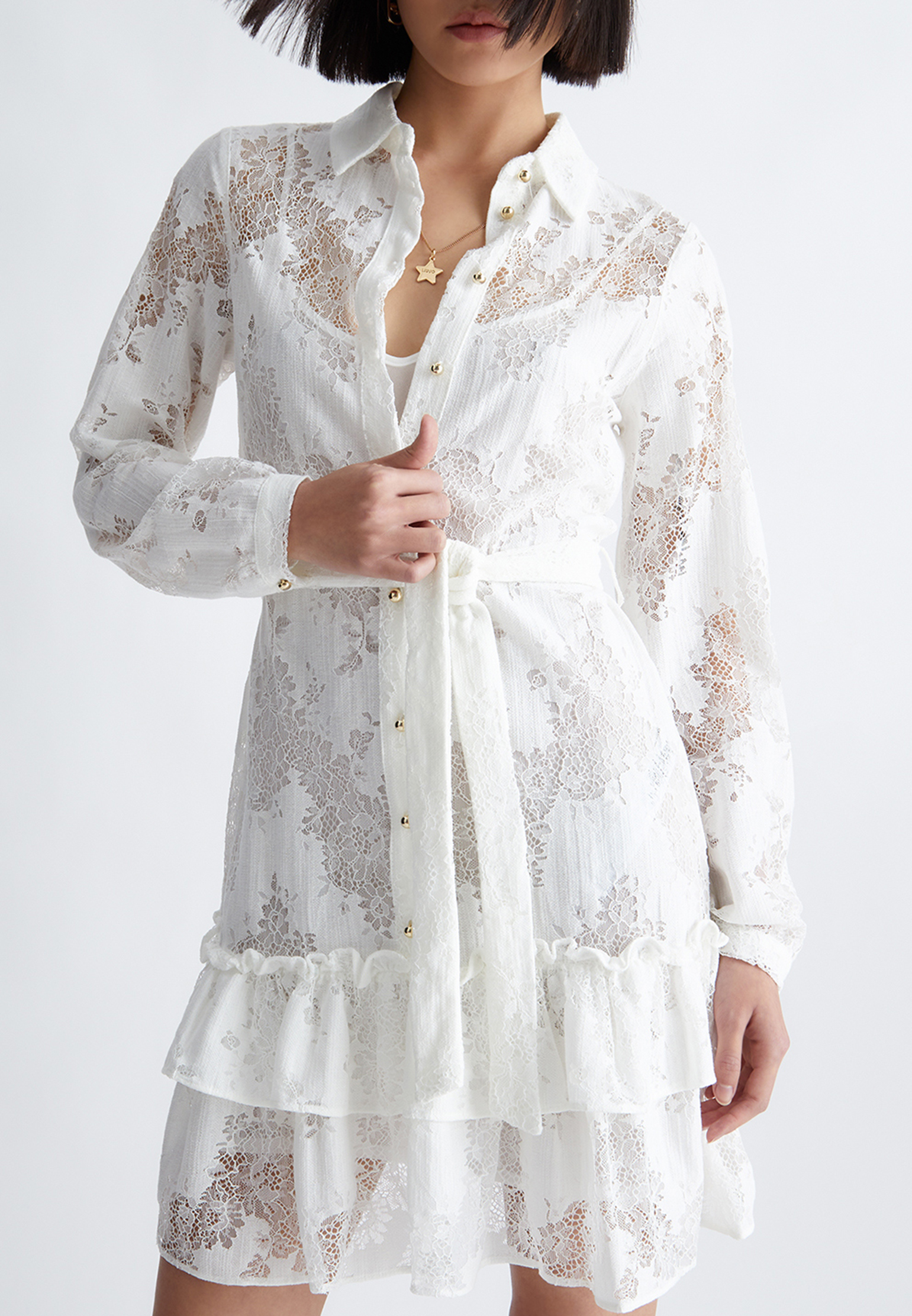 Платье LIU JO Белый, размер 42 168171 - фото 1