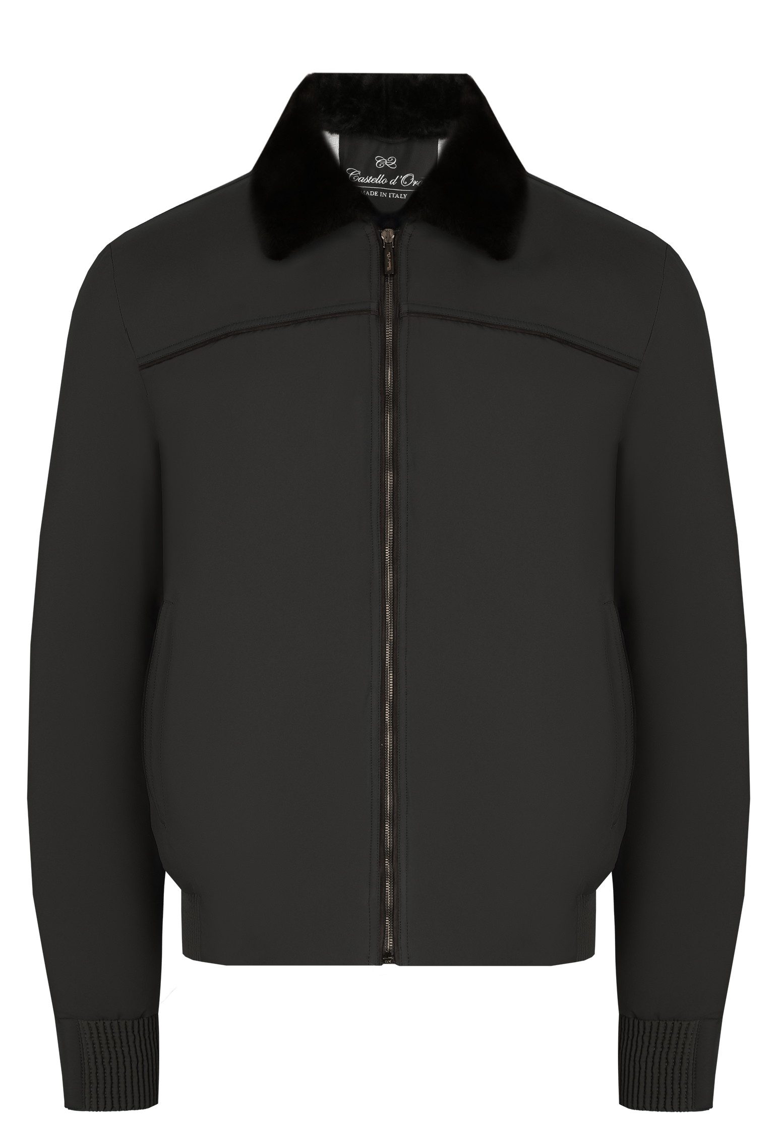 Куртка CASTELLO d&#039;ORO черного цвета