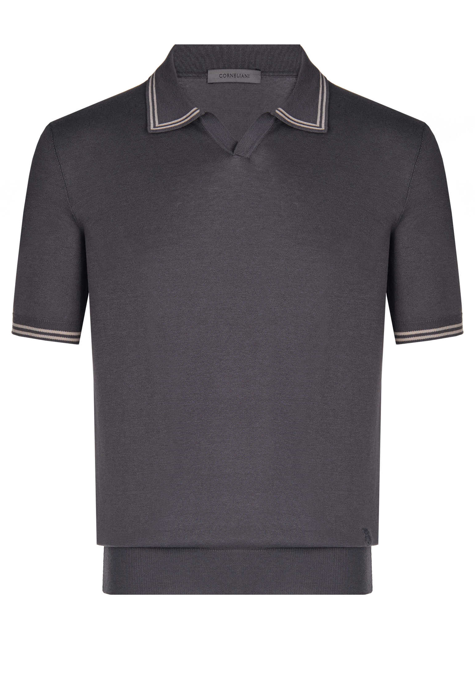 

Футболка CORNELIANI, Серый, Серый