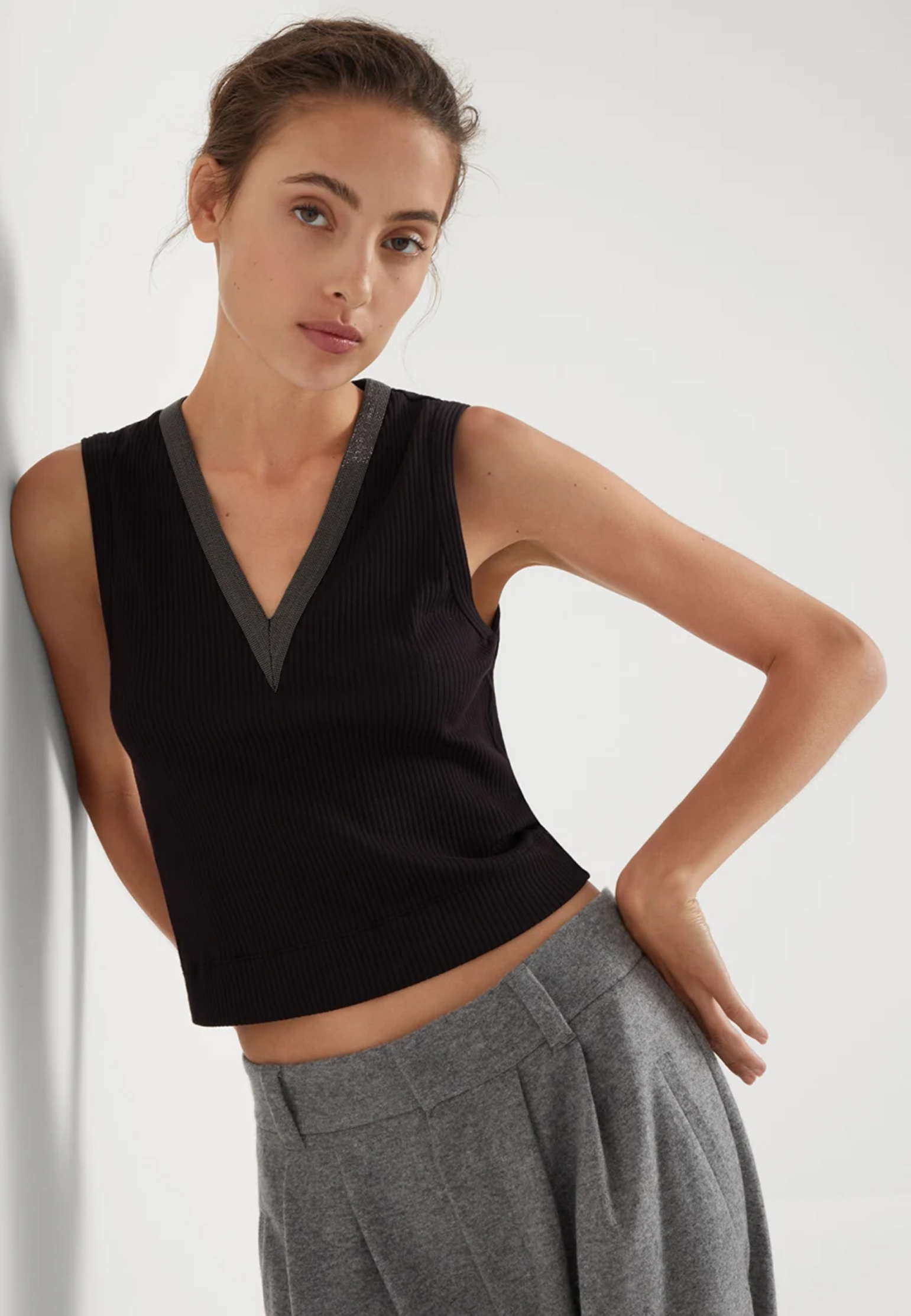 

Топ BRUNELLO CUCINELLI, Черный, Черный
