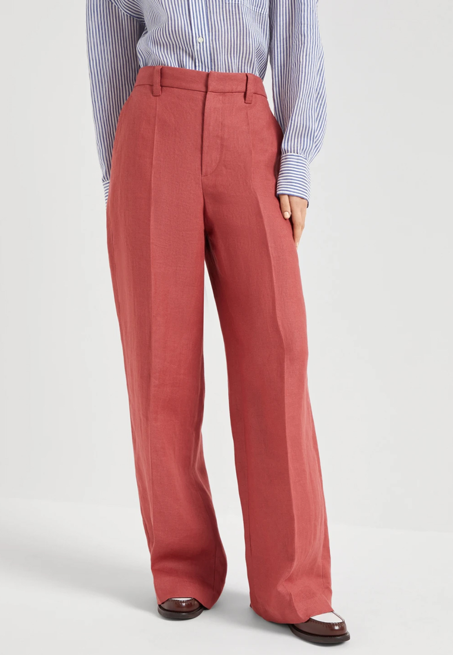 

Брюки BRUNELLO CUCINELLI, Красный, Красный