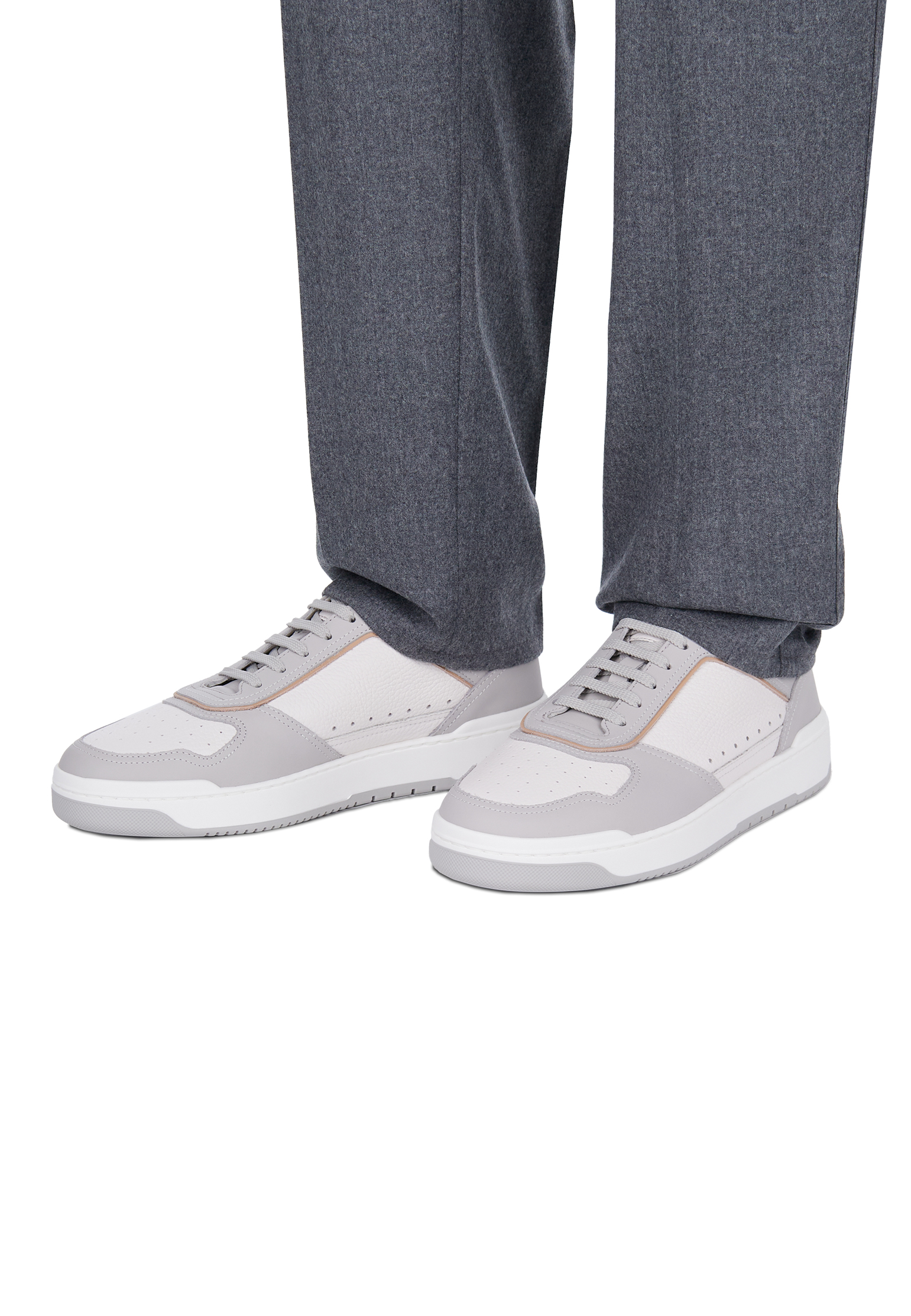 

Кроссовки BRUNELLO CUCINELLI, Белый, Белый