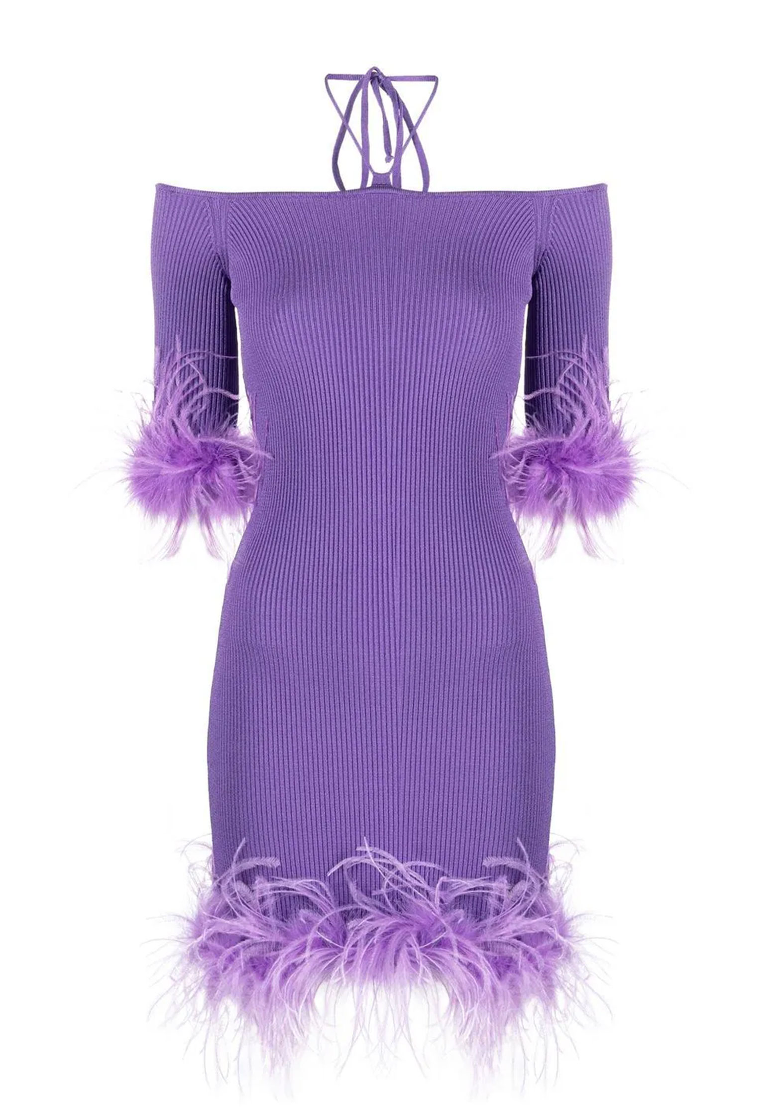 Платье GIUSEPPE DI MORABITO Фиолетовый, размер 42 176792 - фото 1