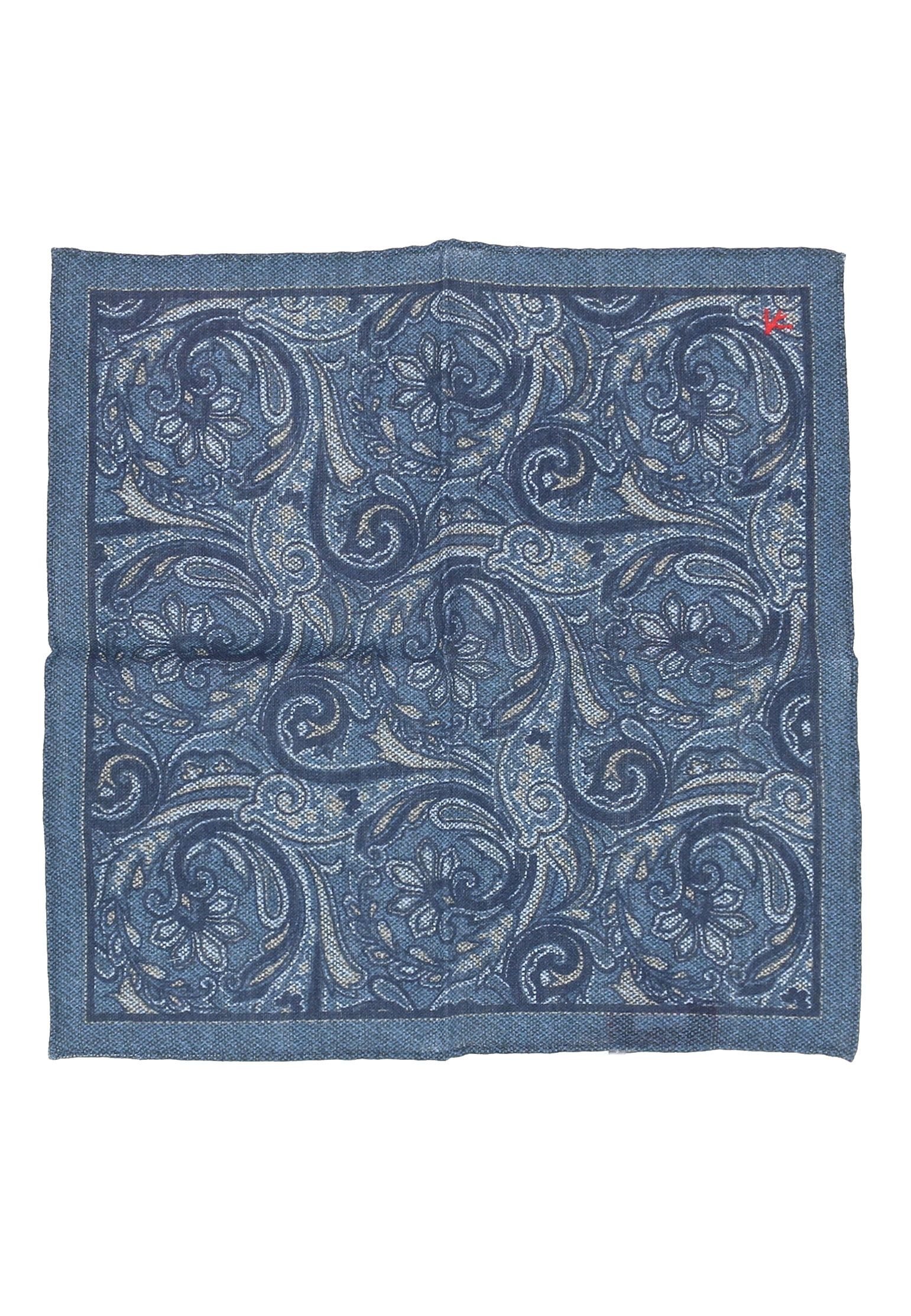 

Платок карманный ISAIA, Голубой, Голубой