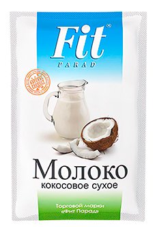 Молоко кокосовое сухое FIT PARAD