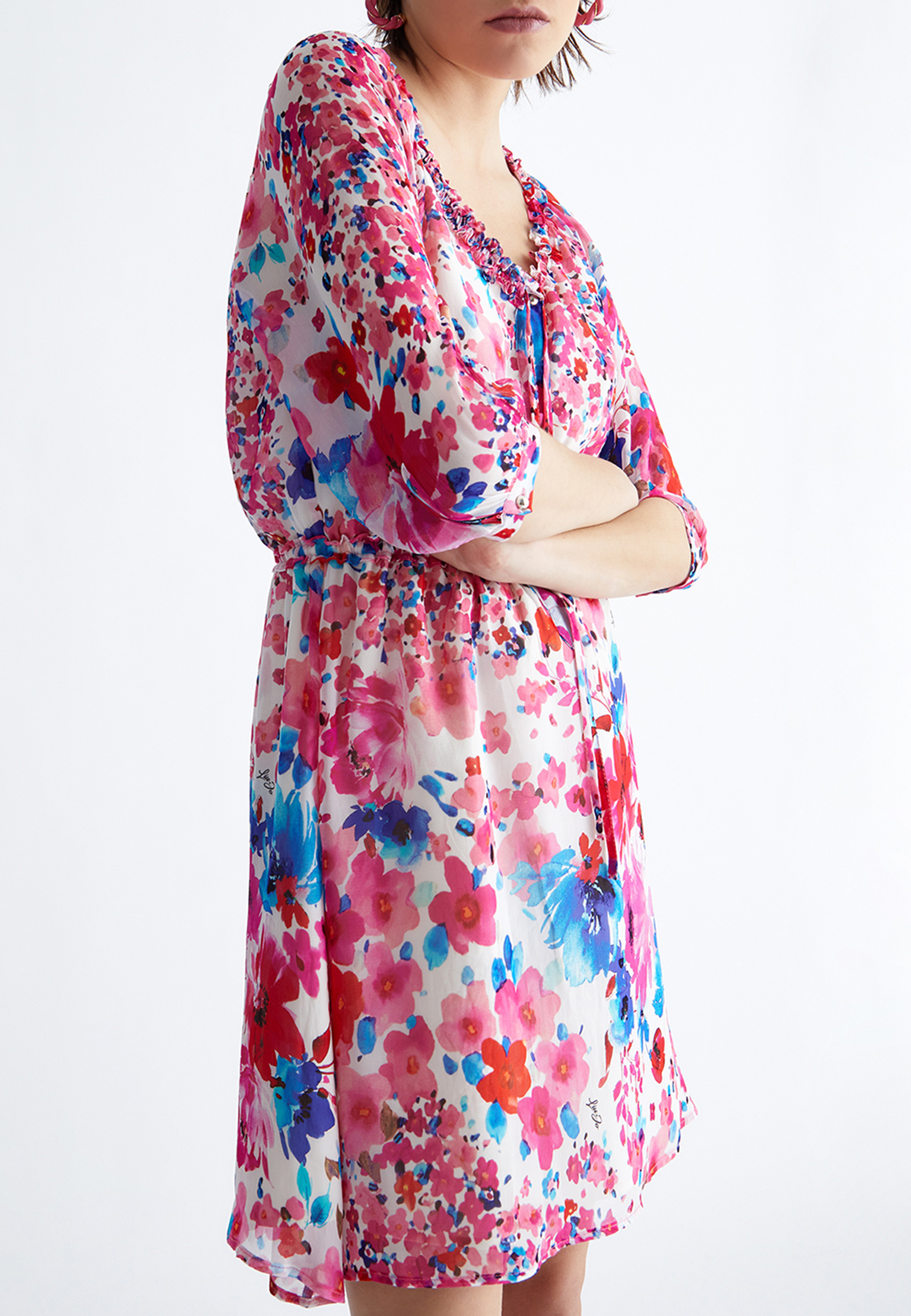Платье LIU JO Розовый, размер 40 151536 - фото 1