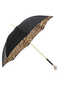 Зонт с ручкой в виде пантеры PASOTTI