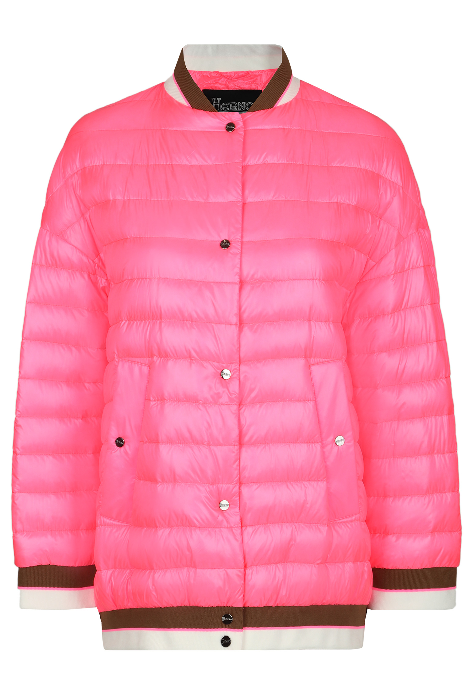 Пальто HERNO Розовый, размер 38 158101 - фото 1