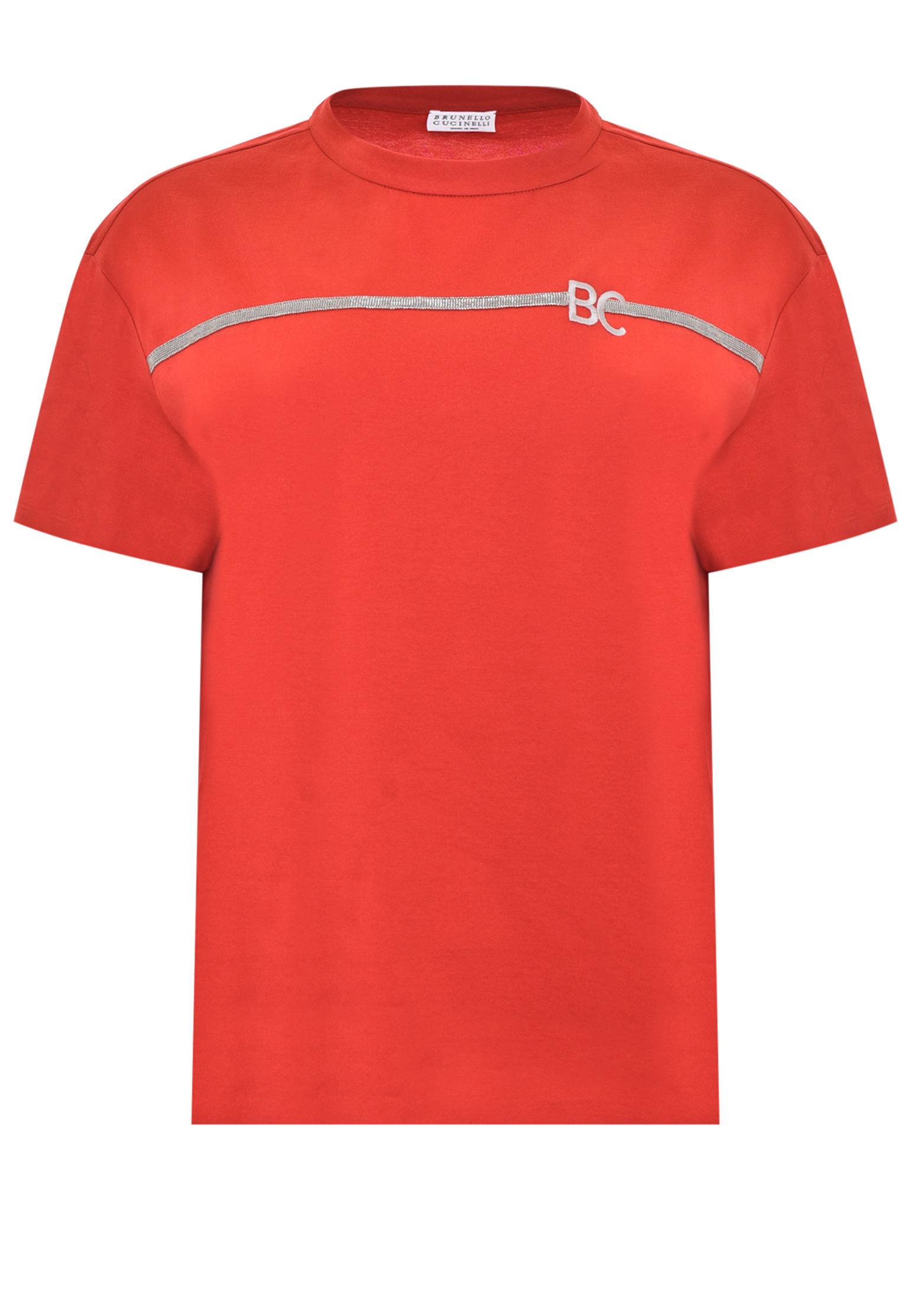 

Футболка BRUNELLO CUCINELLI, Красный, Красный
