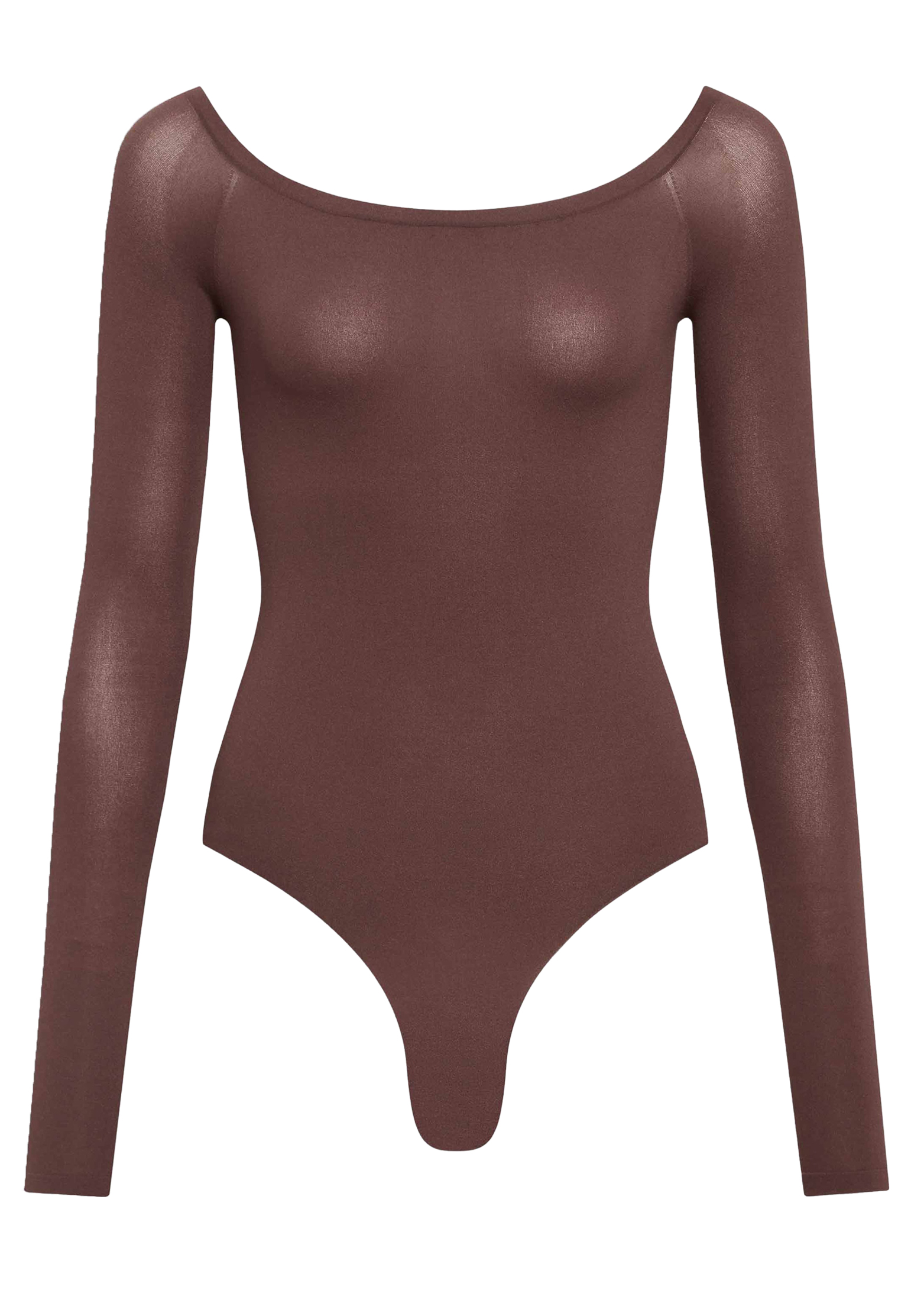 

Боди ALAiA, Коричневый, Коричневый