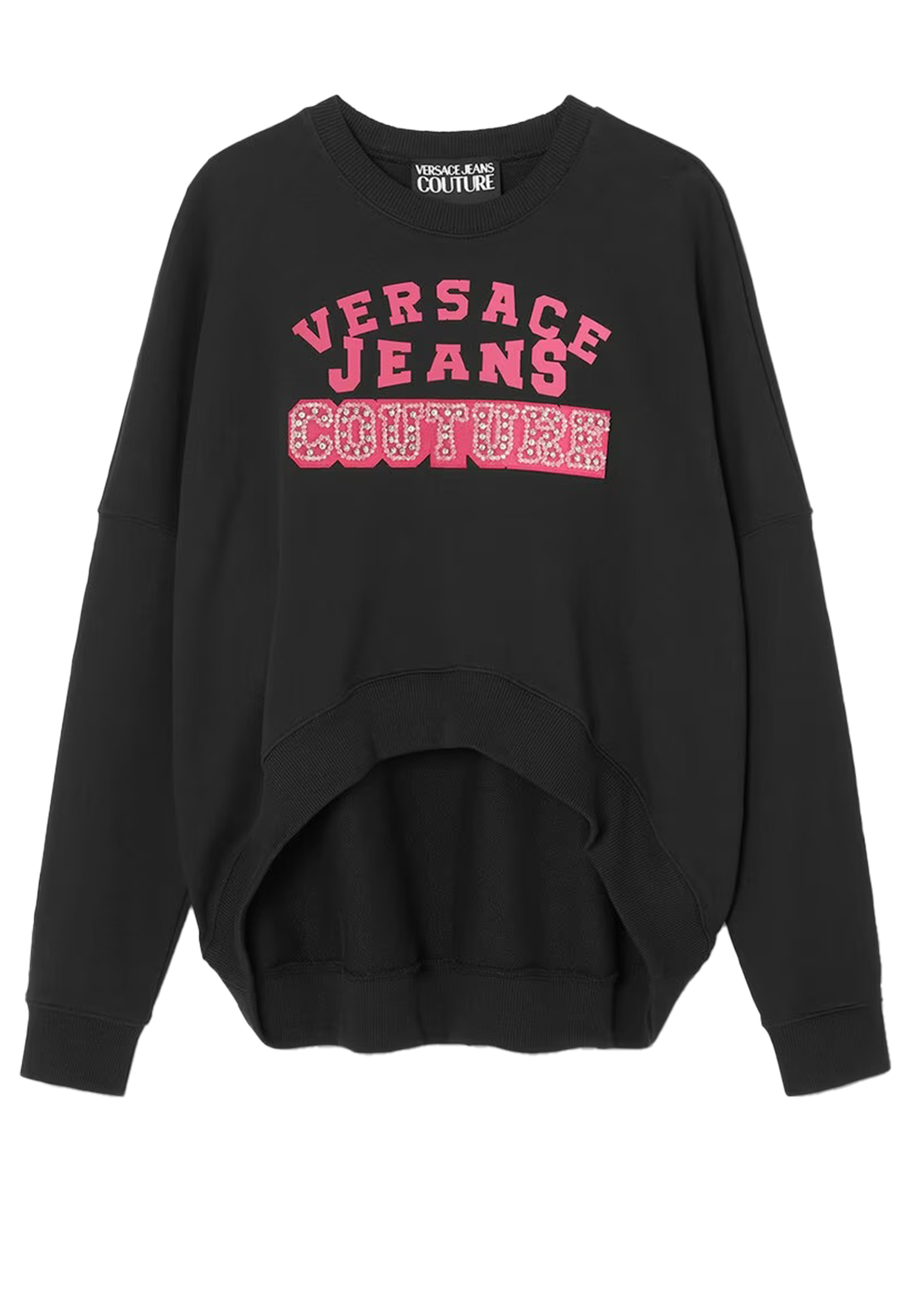 Пуловер VERSACE JEANS COUTURE Черный, размер S 164655 - фото 1