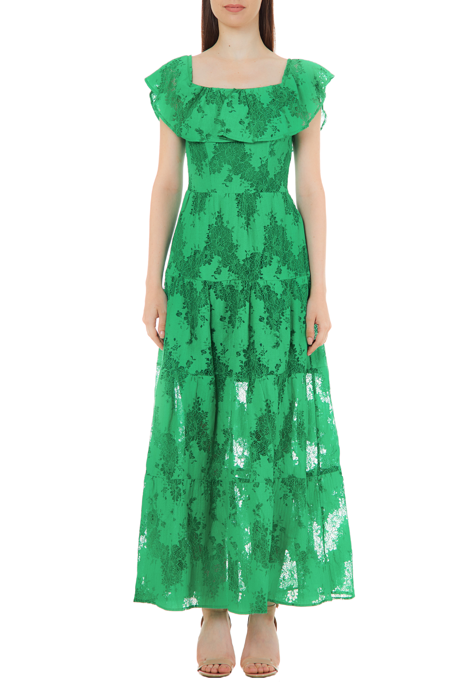 Платье LIU JO Зеленый, размер 42 151589 - фото 1