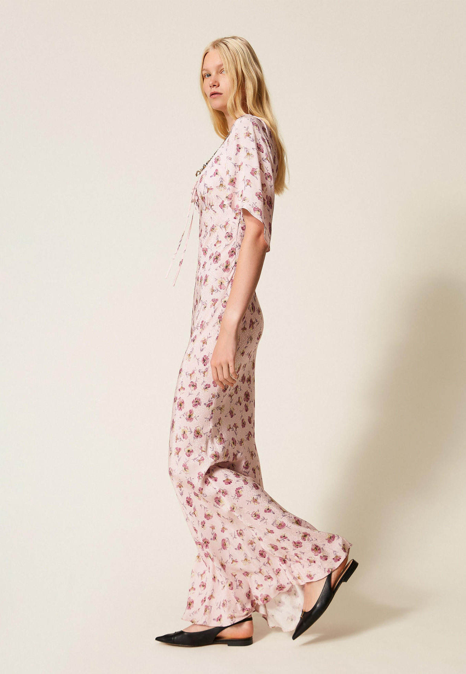 

Платье TWINSET Milano, Розовый, Розовый