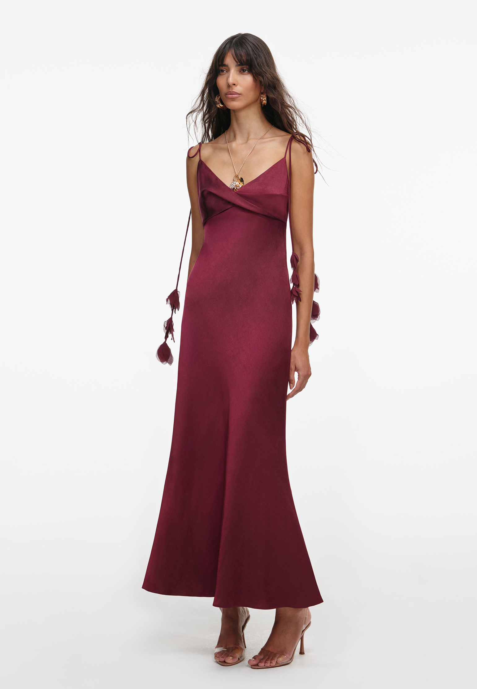 

Платье SELF-PORTRAIT, Бордовый, Бордовый