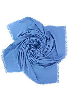 Голубой шарф PATRIZIA PEPE