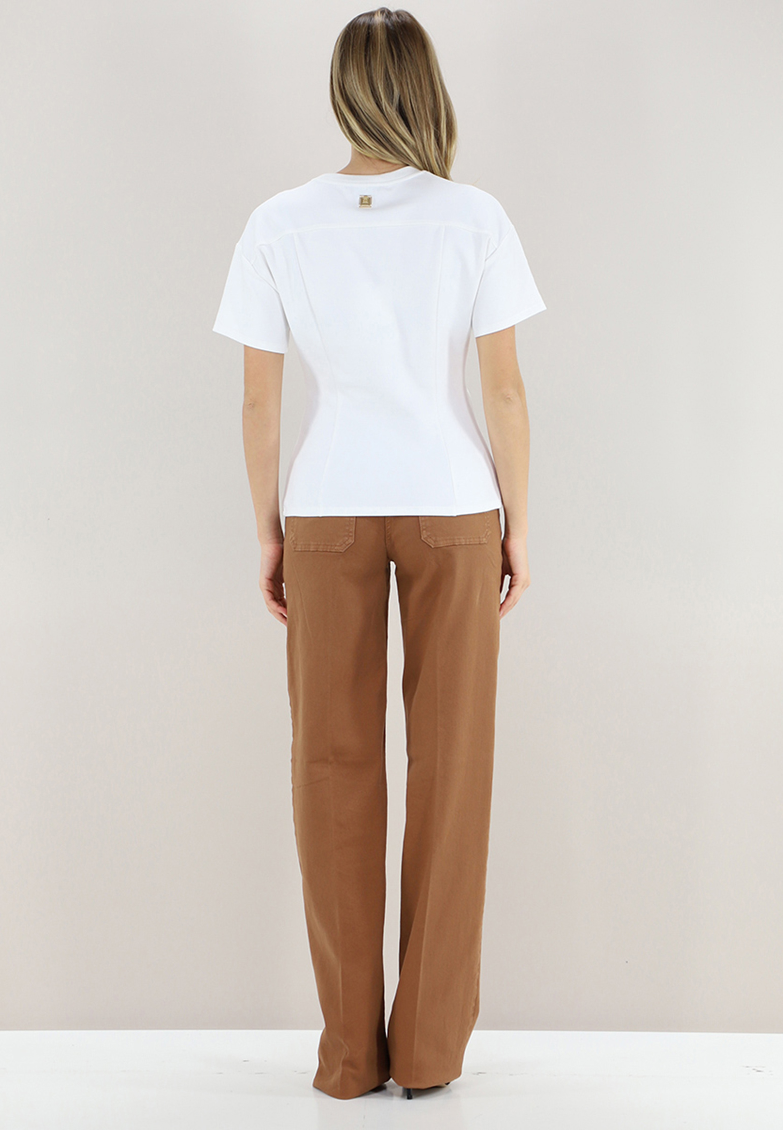 

Футболка ELISABETTA FRANCHI, Белый, Белый