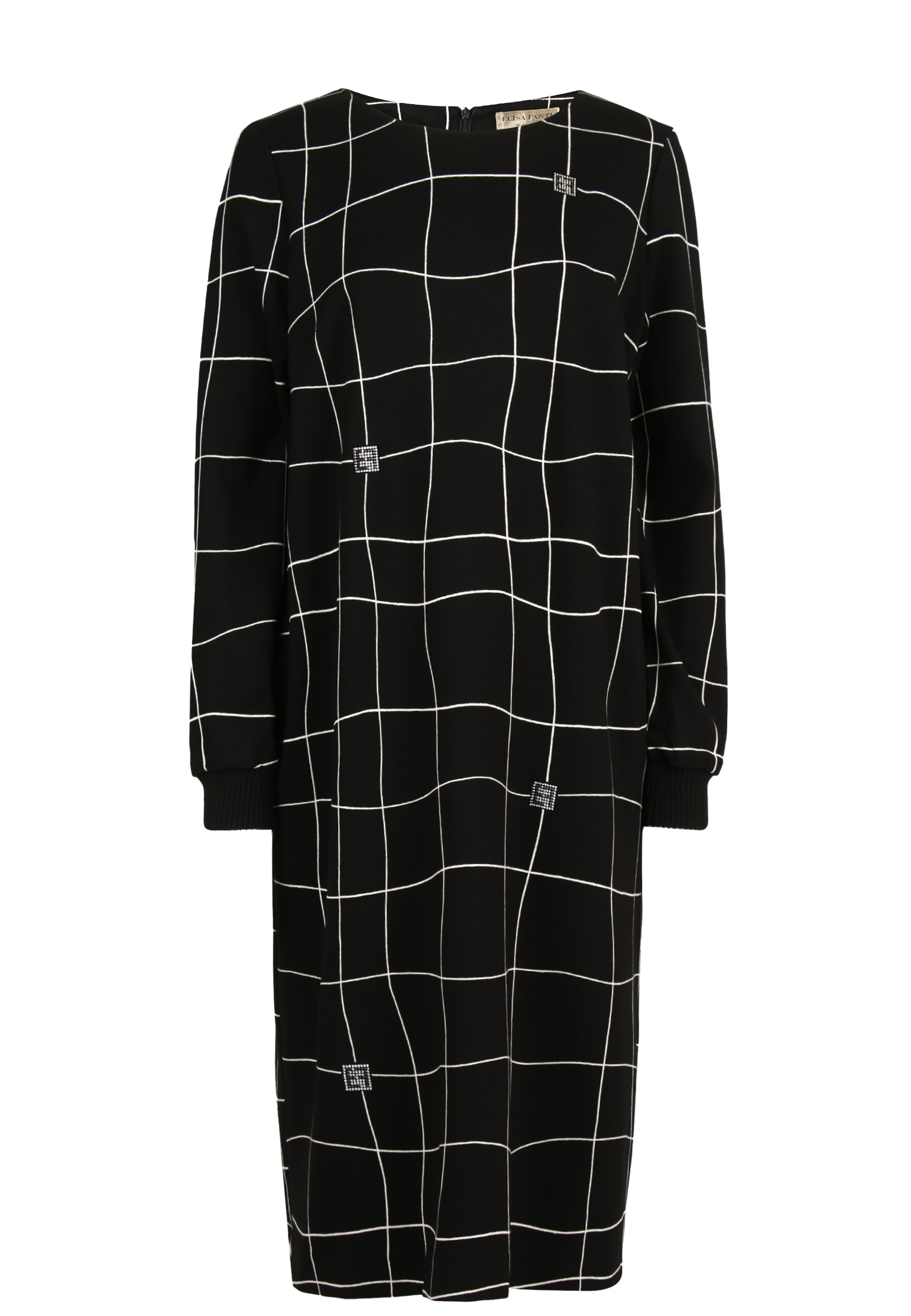 Платье ELISA FANTI Черный, размер 50 145040 - фото 1
